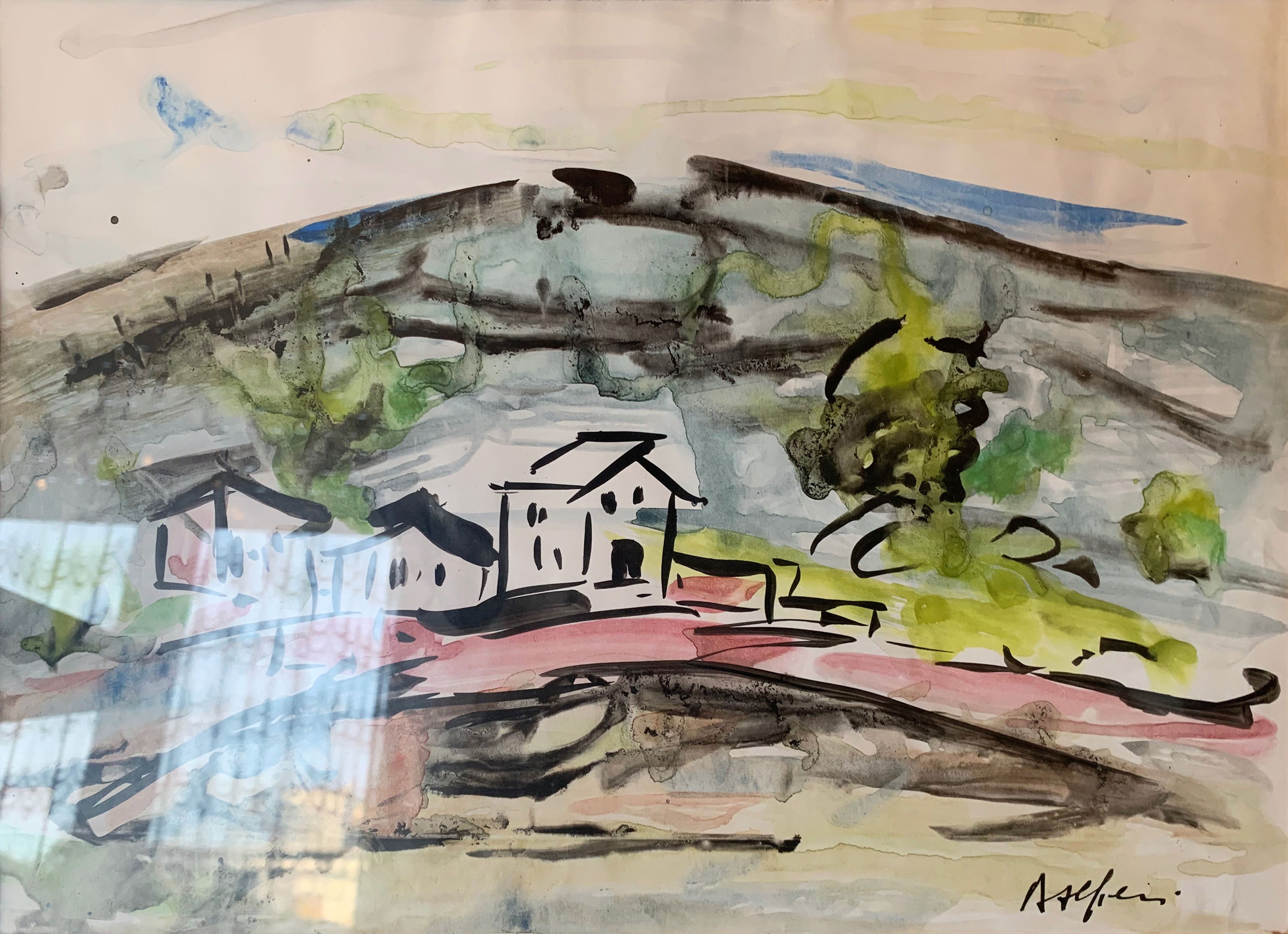 Attilio Alfieri - Paesaggio