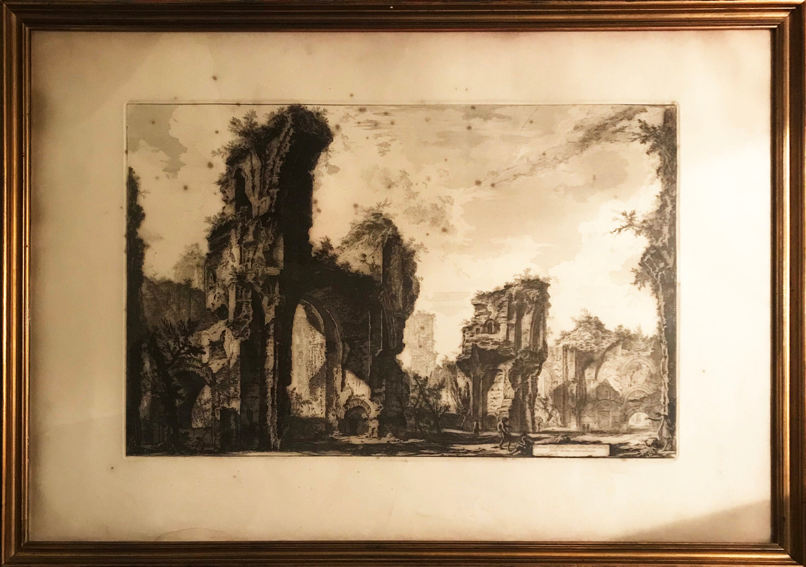 Giovanni Battista Piranesi - Rovine di Sisto