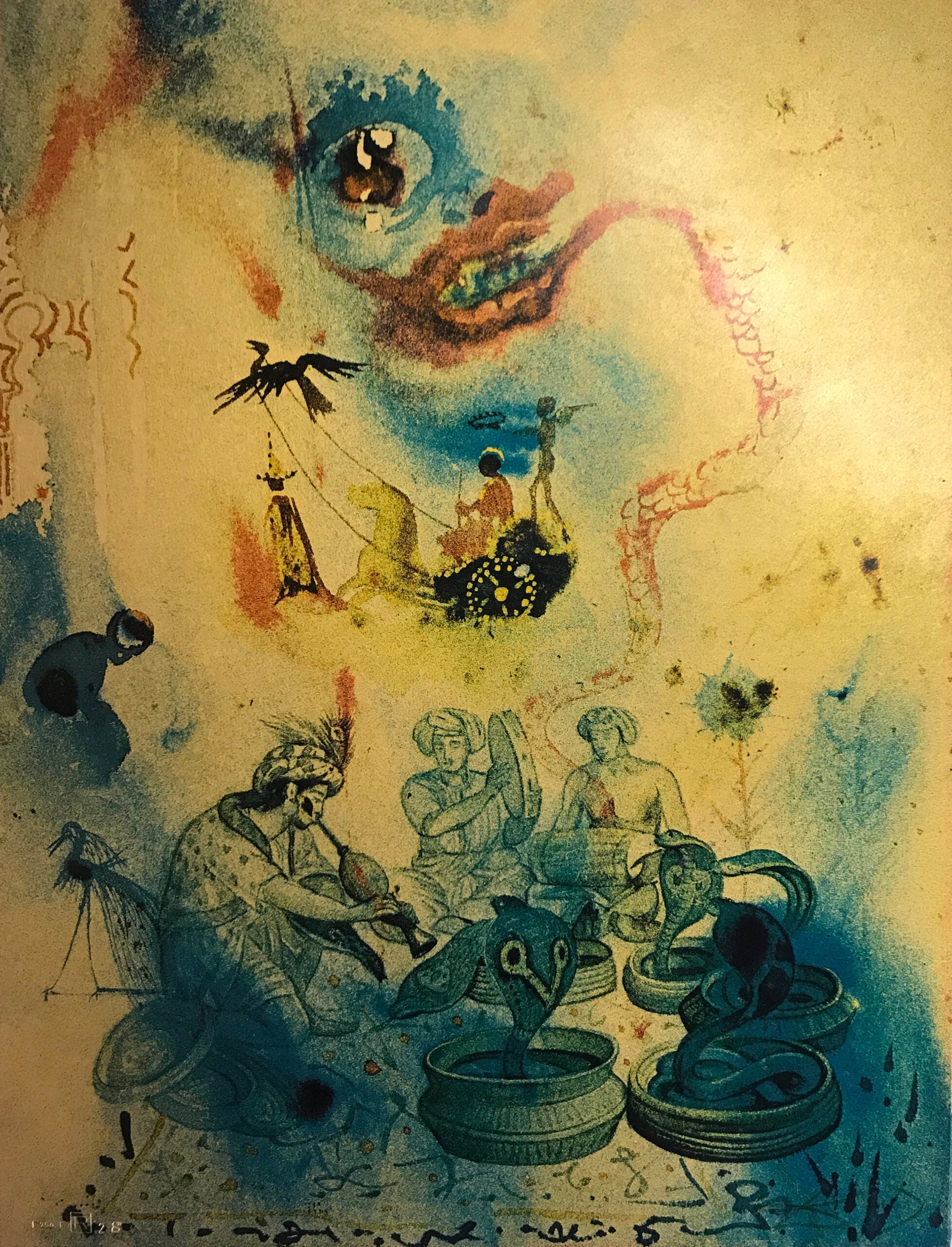 Salvador Dalì - Incantatore di serpenti