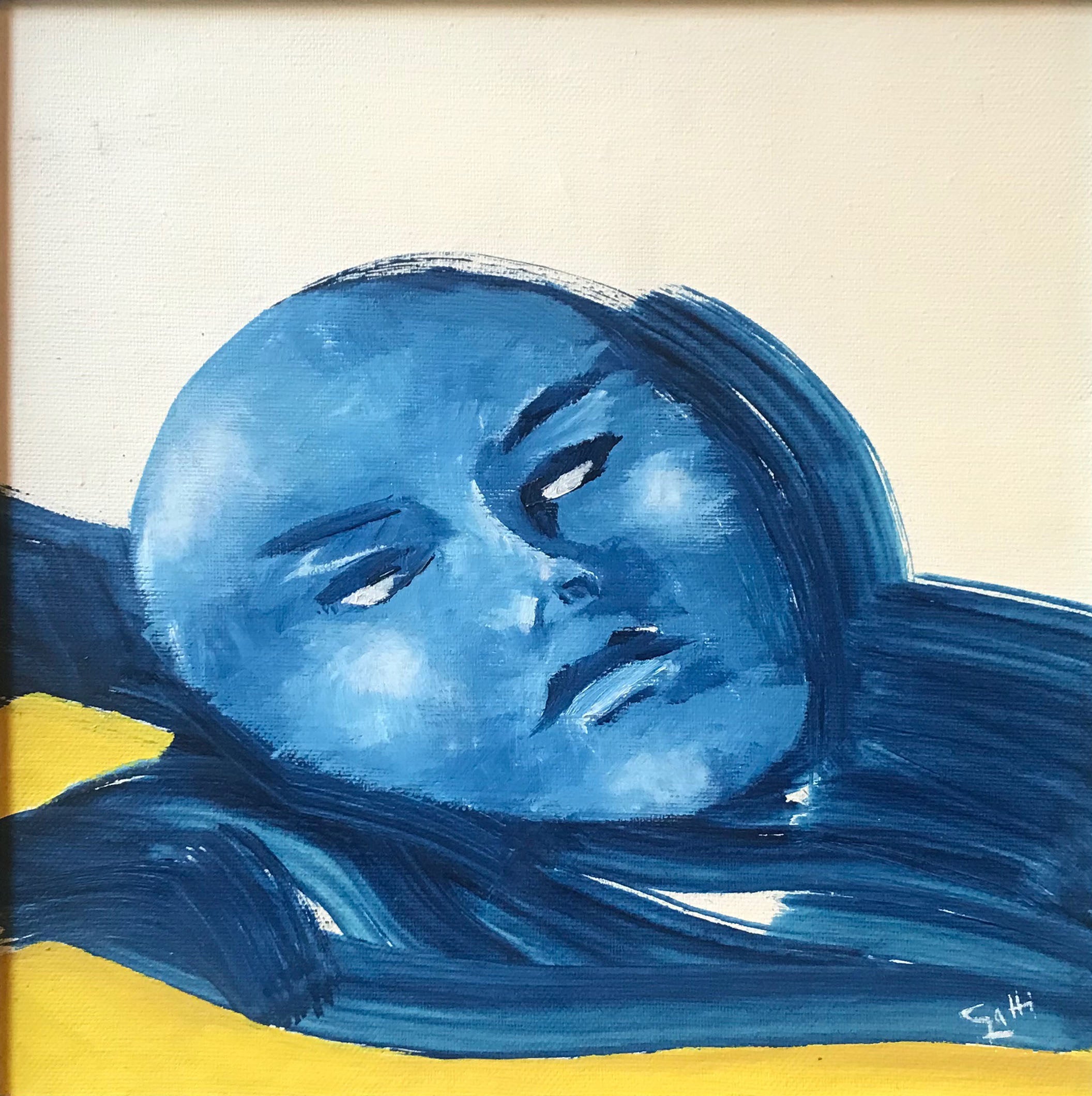 Carlo Gatti - Prussian Blue Mask