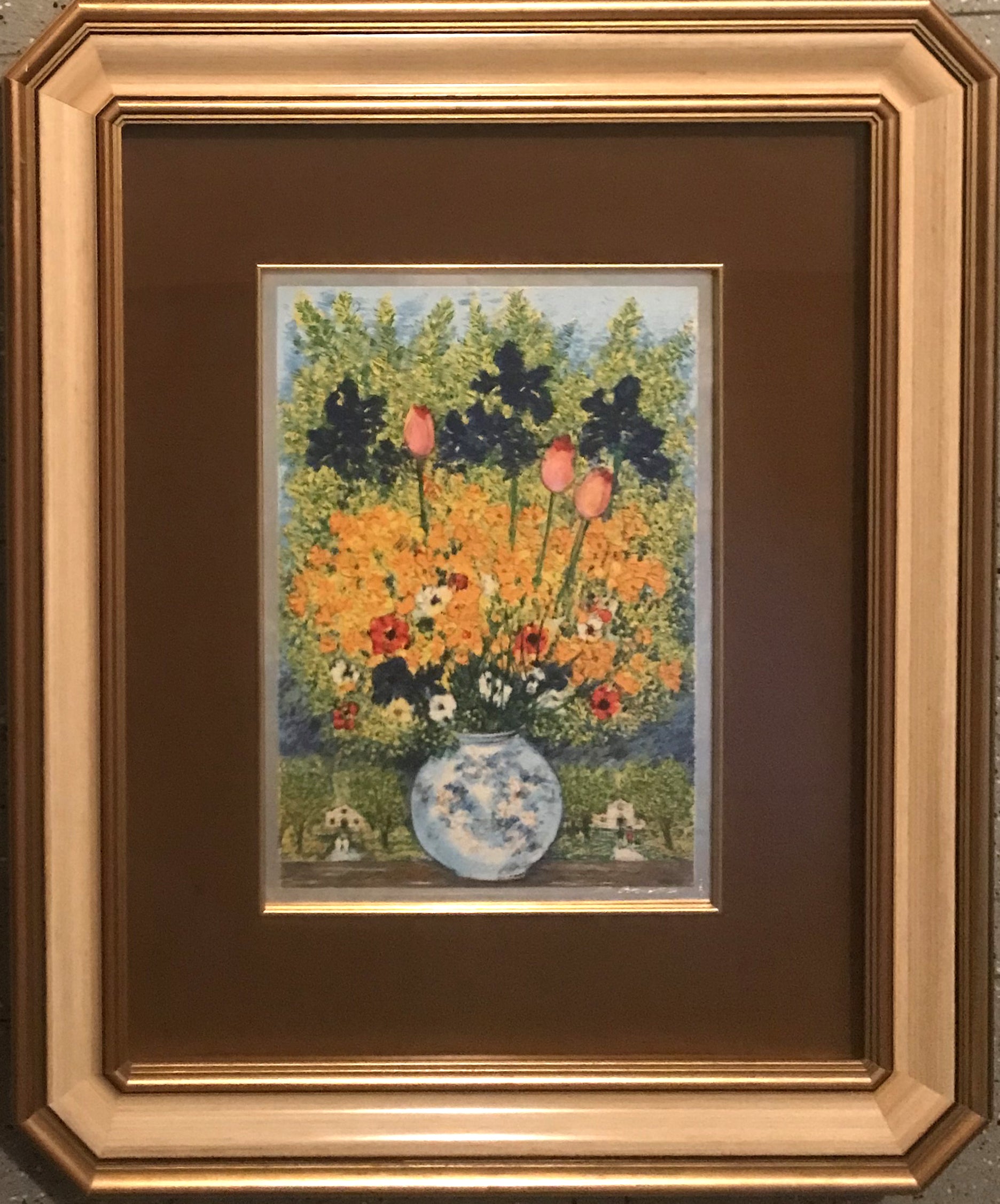 Michele Cascella - Vaso di fiori