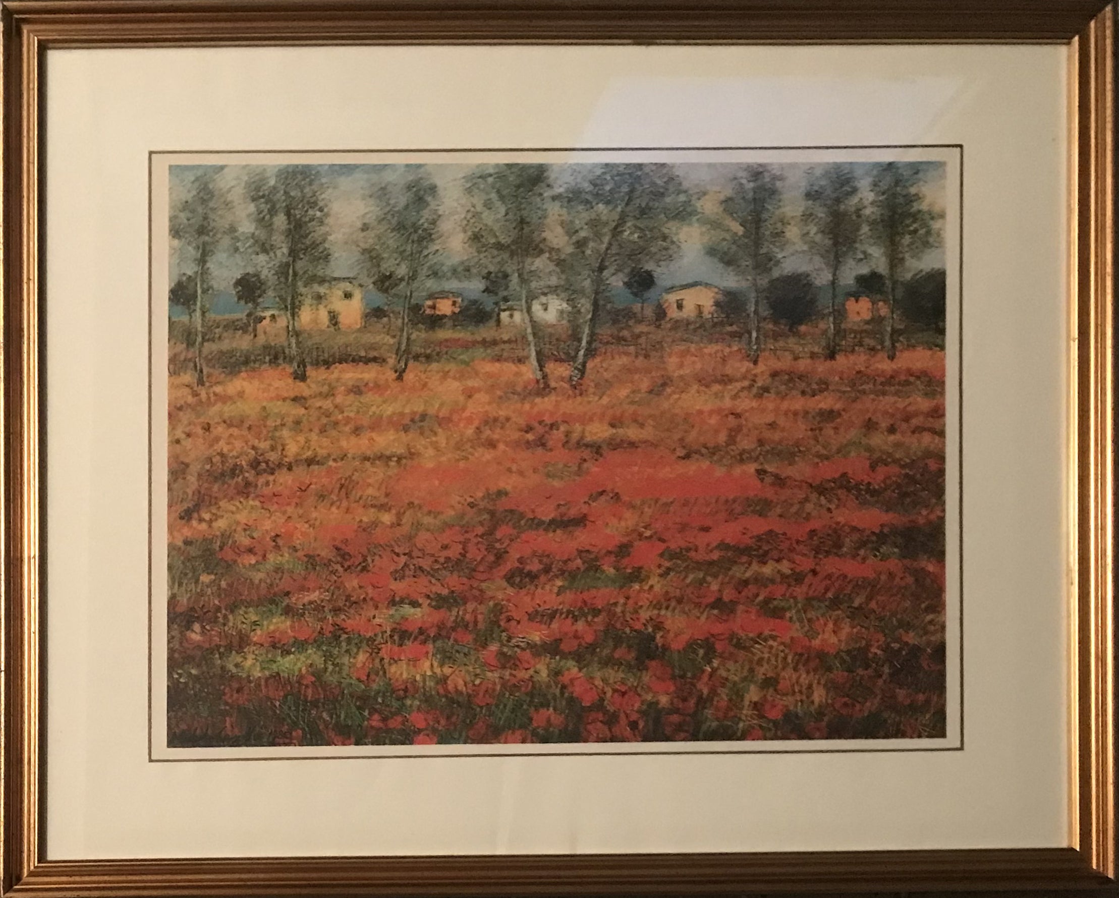 Michele Cascella - Campo di Papaveri