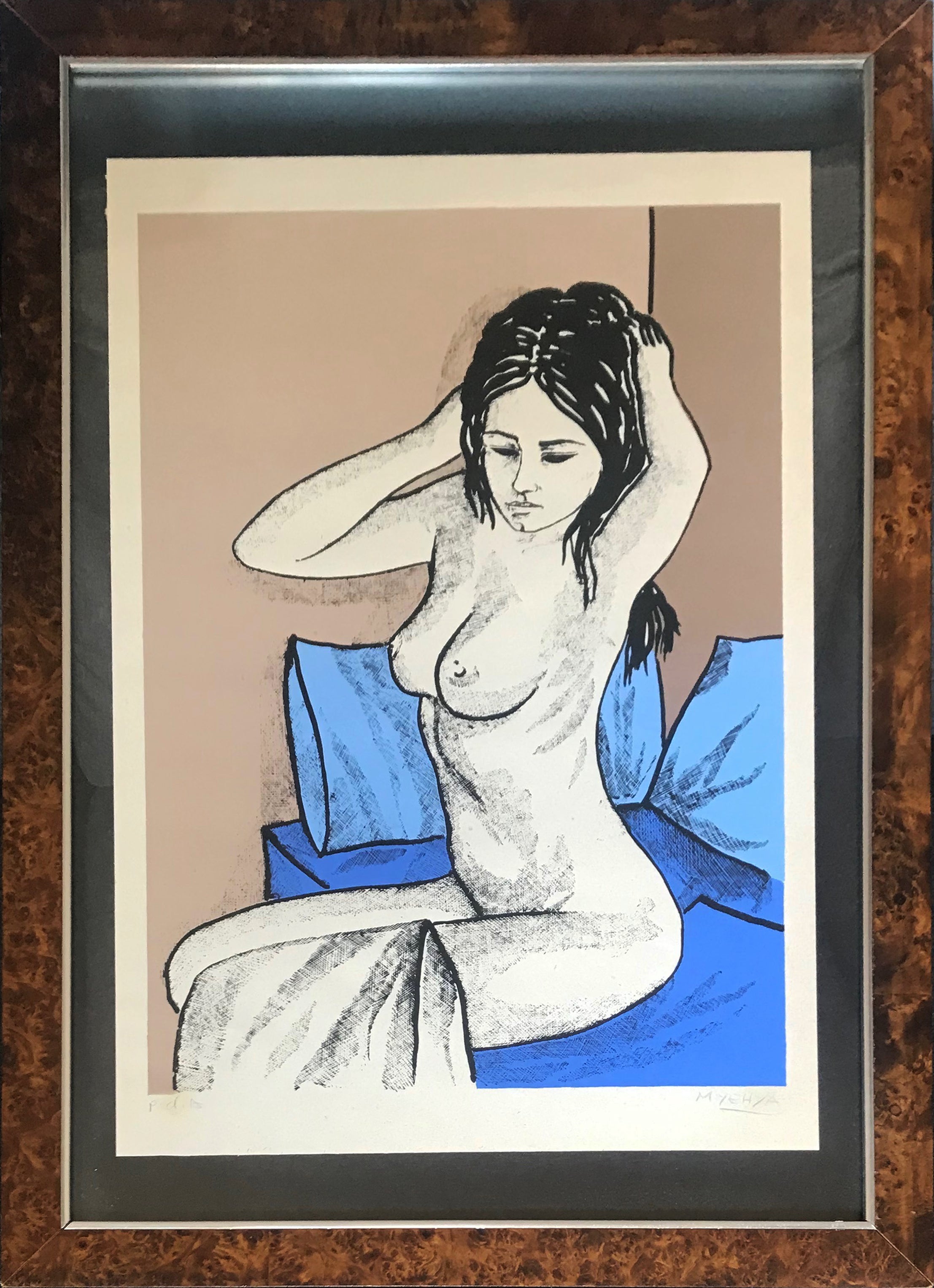 Mustafa Yehya - Nude Woman