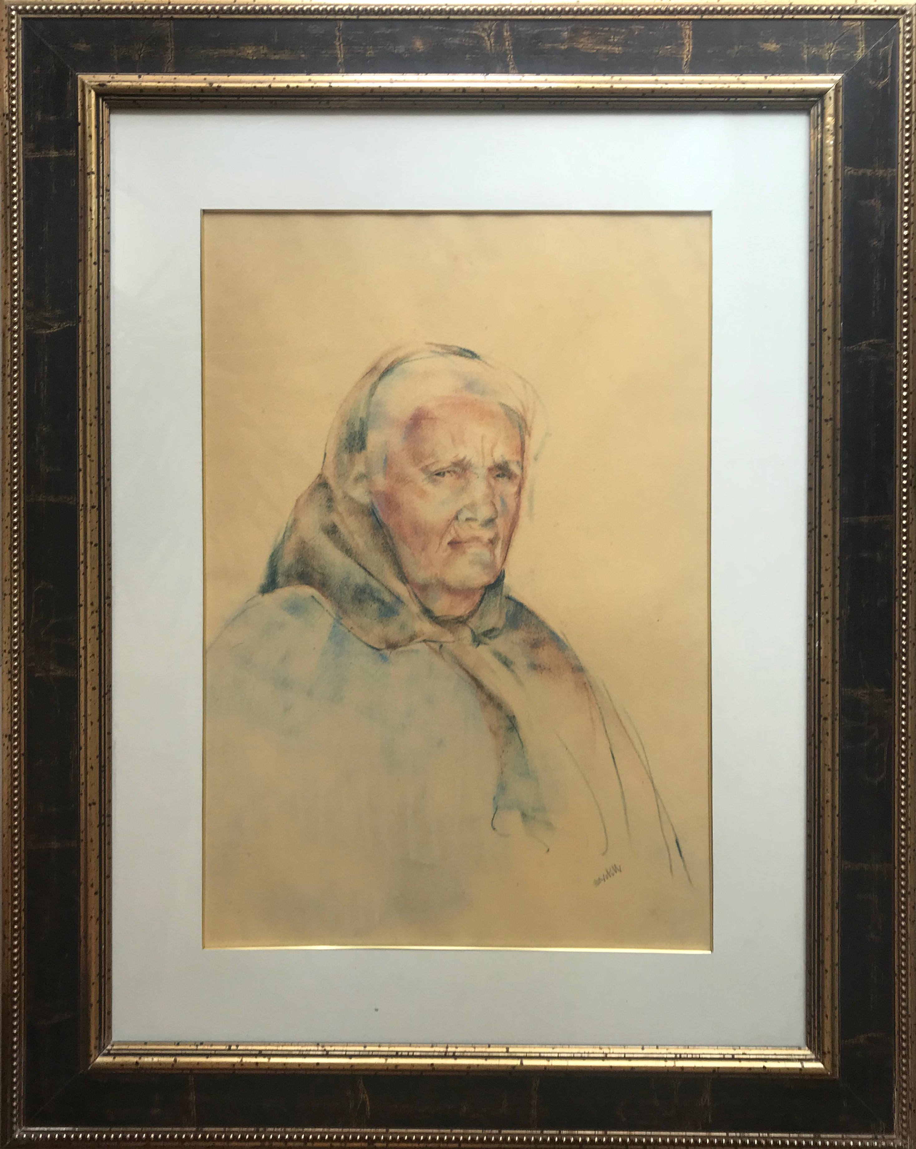 Unknown Artist - Face of an Old Woman