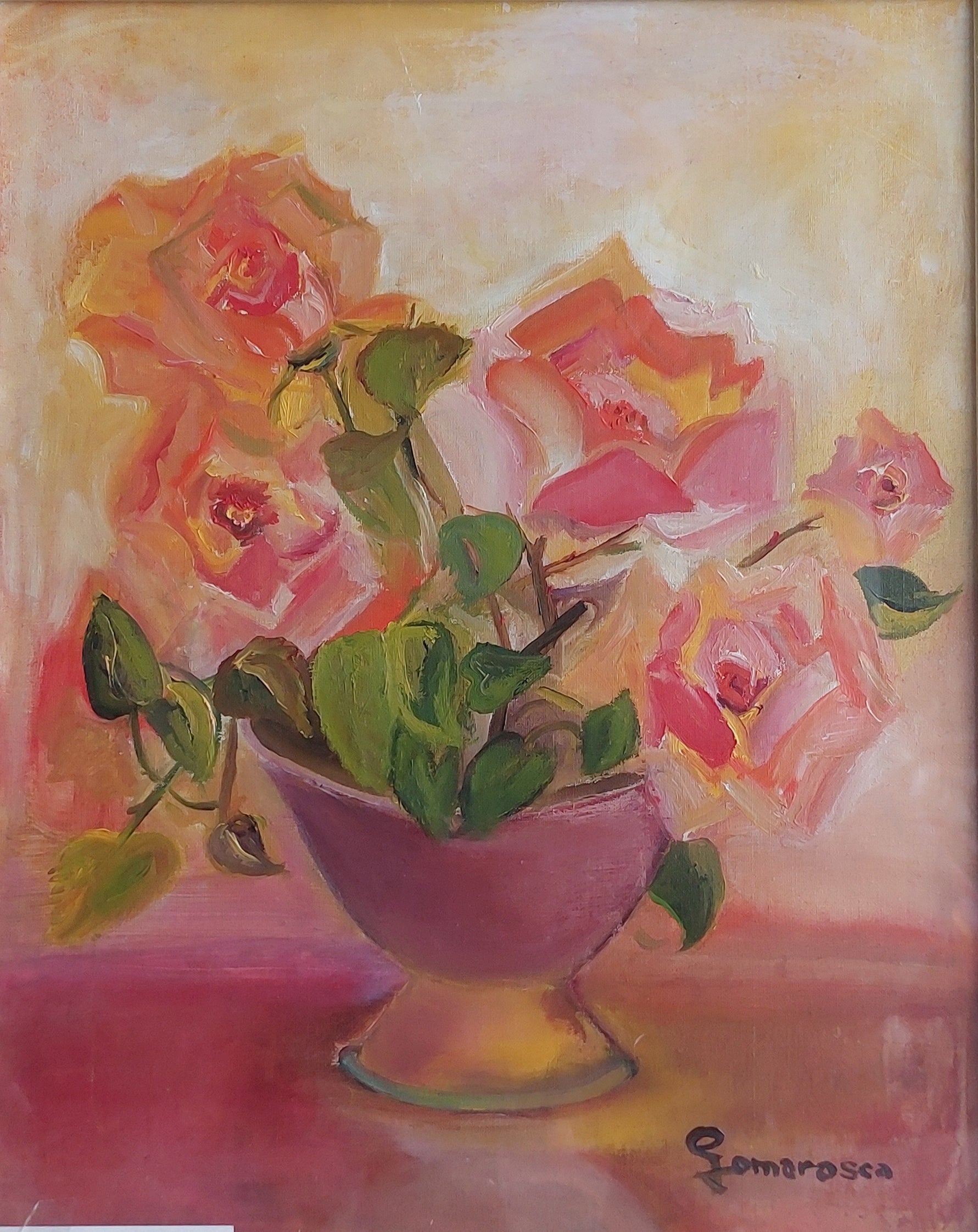 Claudia Gomarasca - Vaso di rose