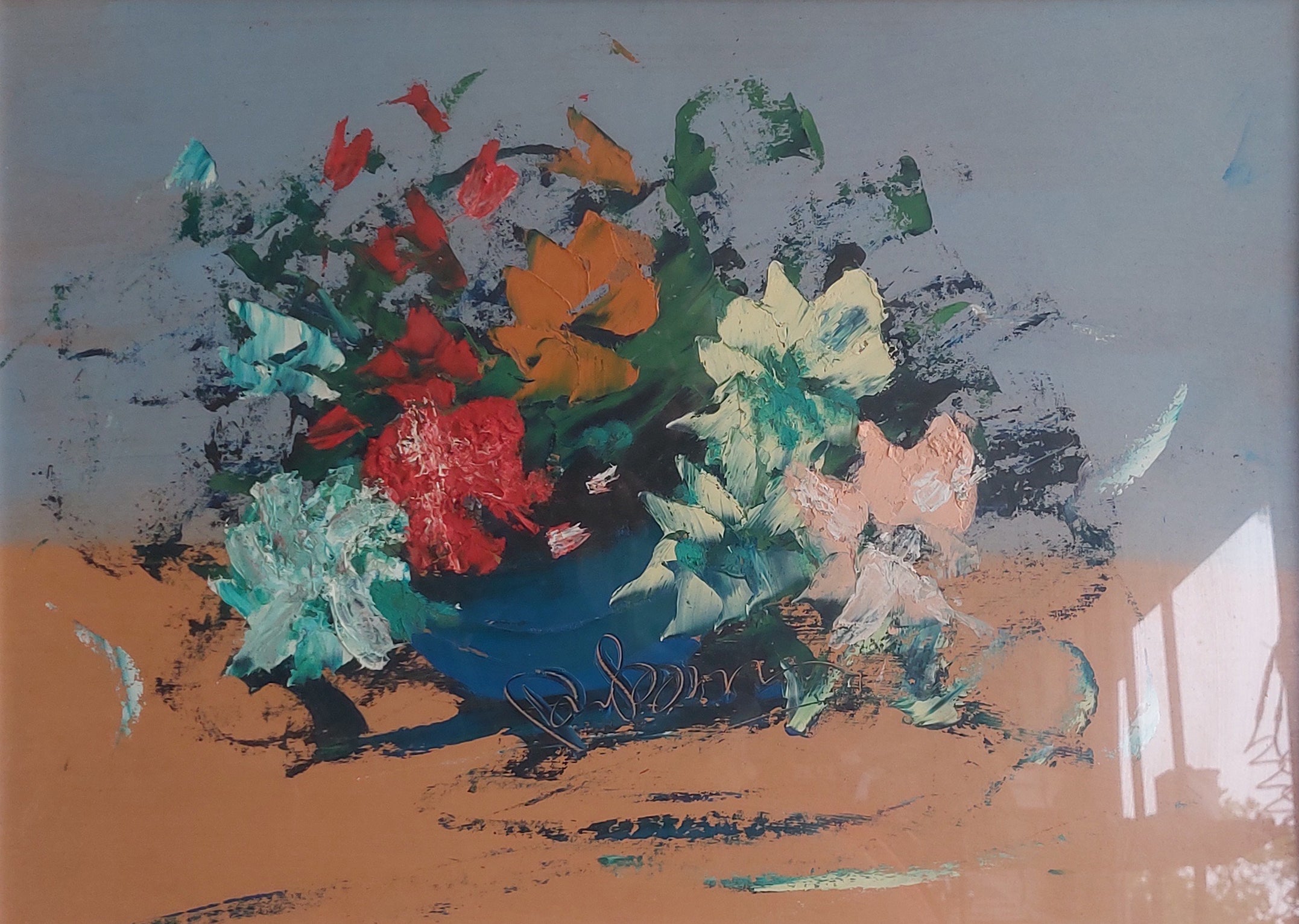 Ambrogio Quezel - Vaso di fiori
