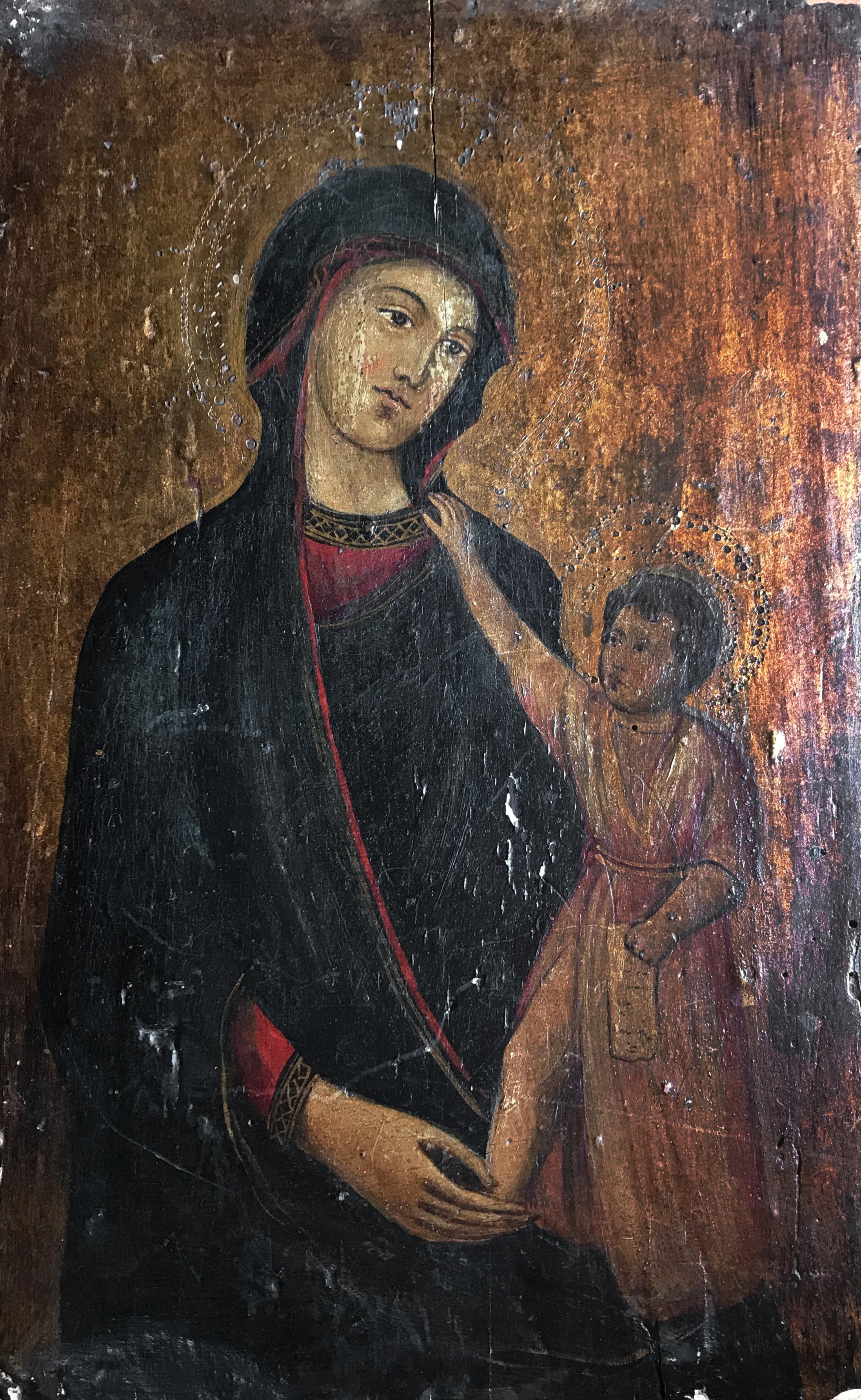 Icona - Maria con Gesù