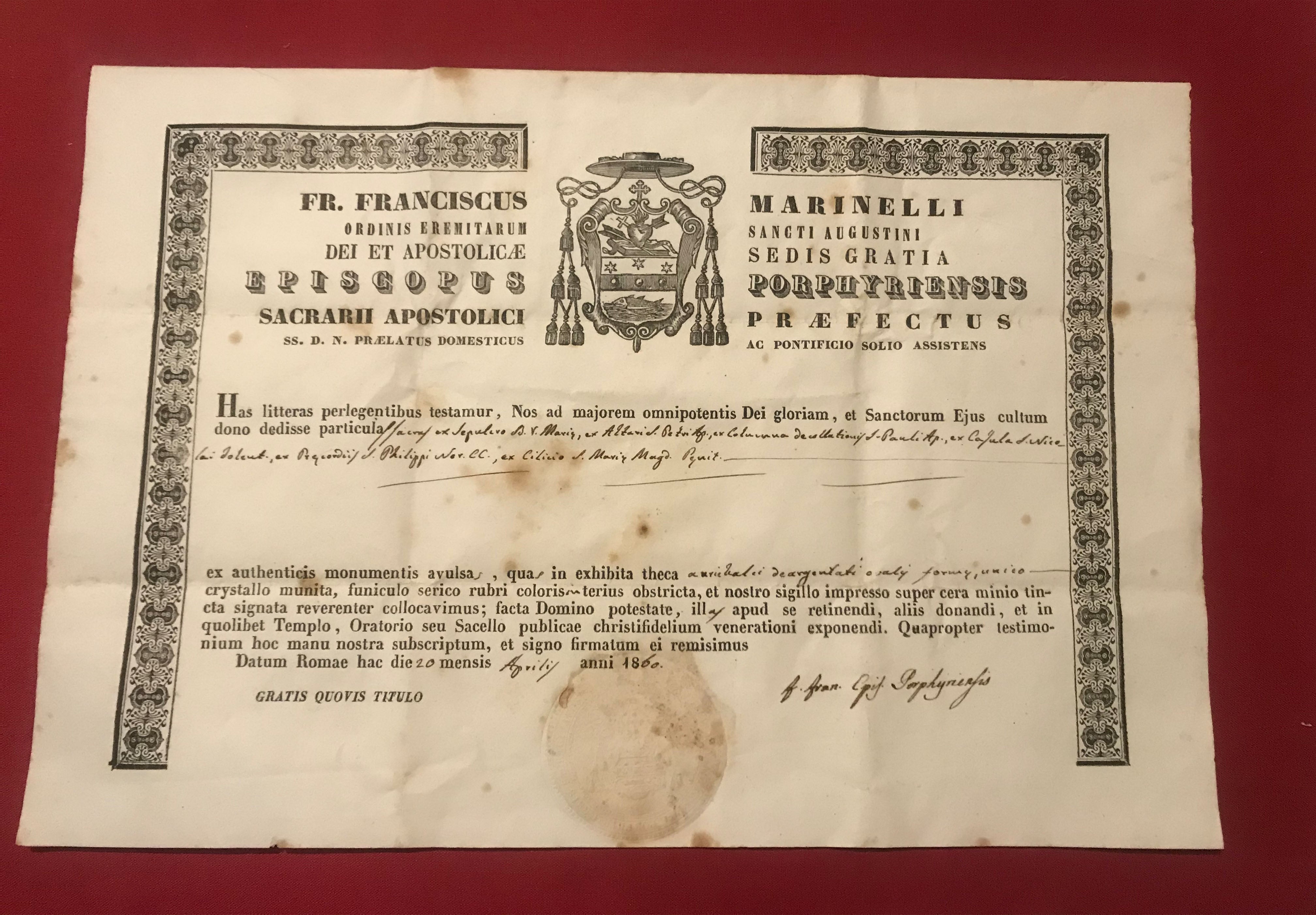 Documento histórico