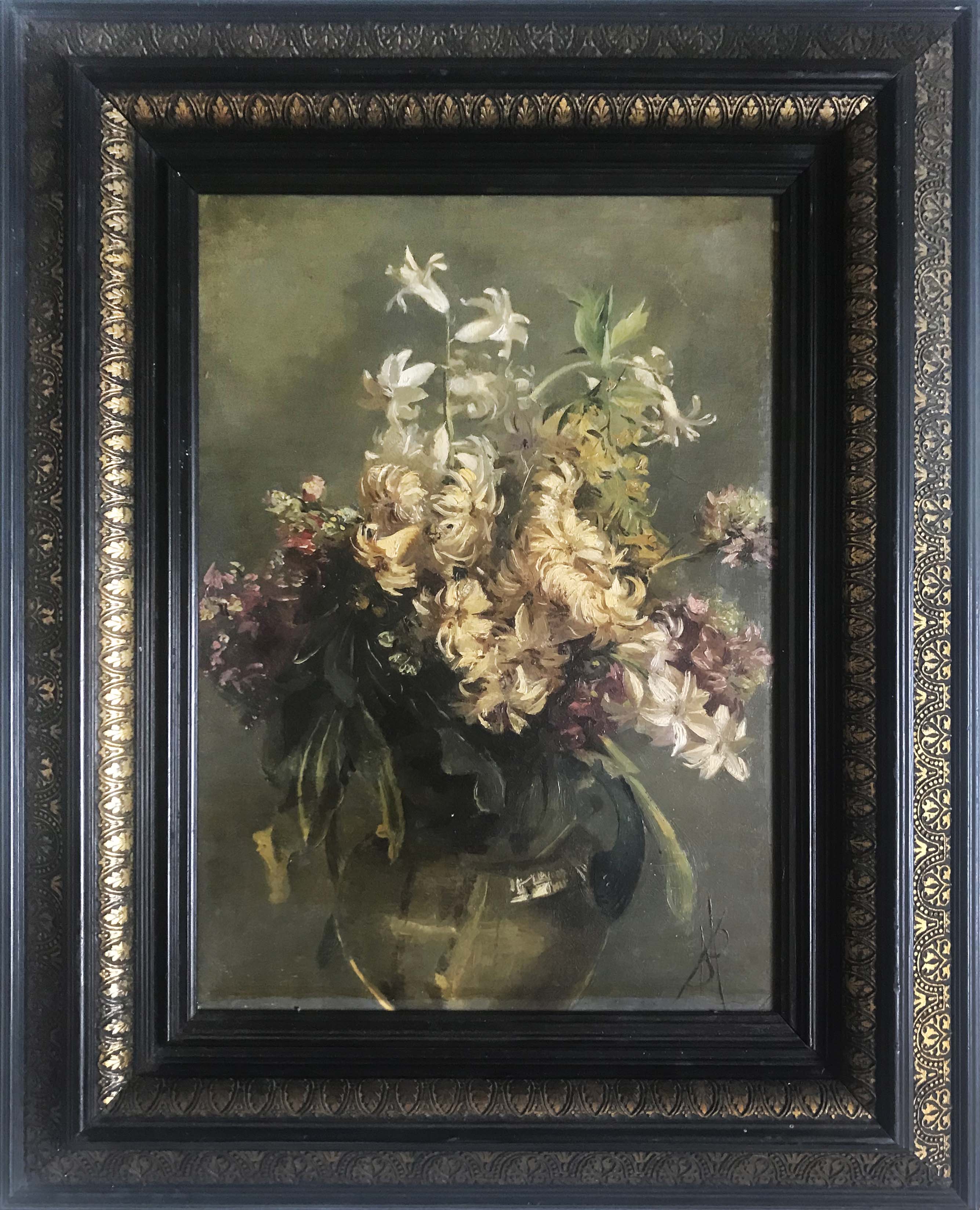 Artista desconocido - Jarrón de flores