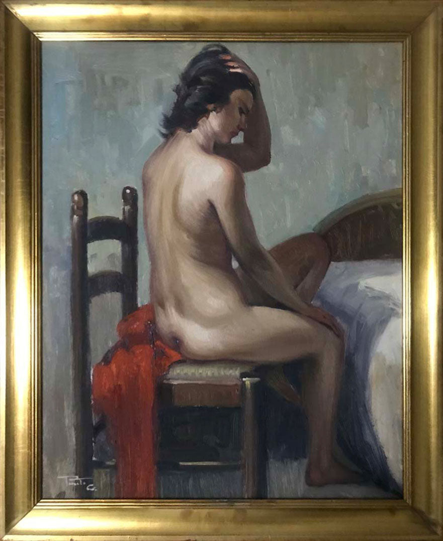 Artista desconocido - Desnudo femenino