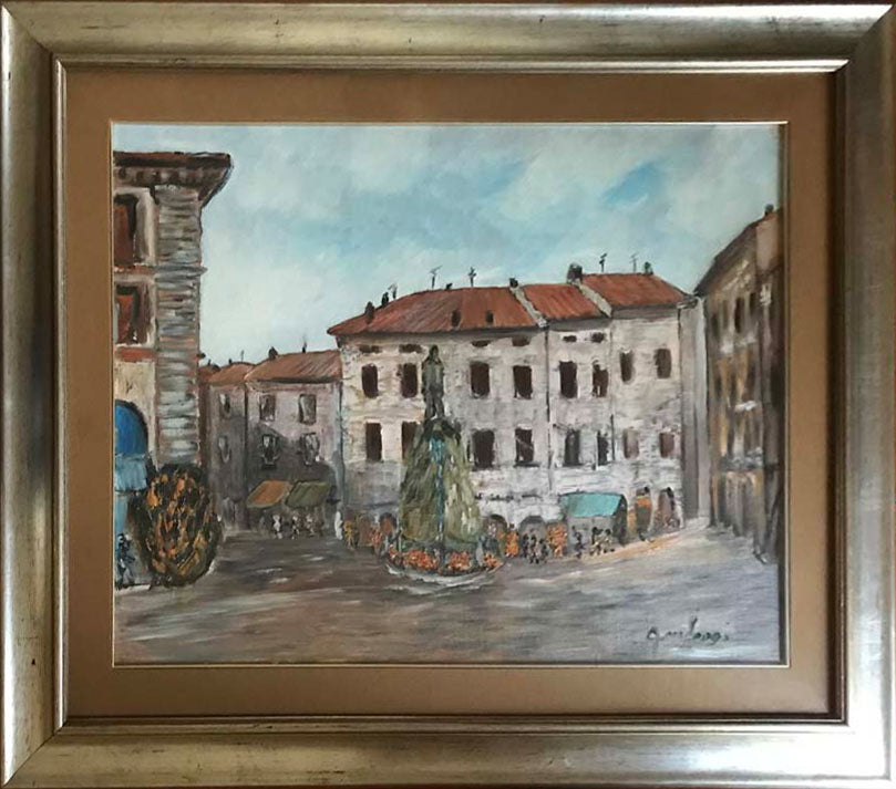 Artista sconosciuto - Piazza d'Iseo