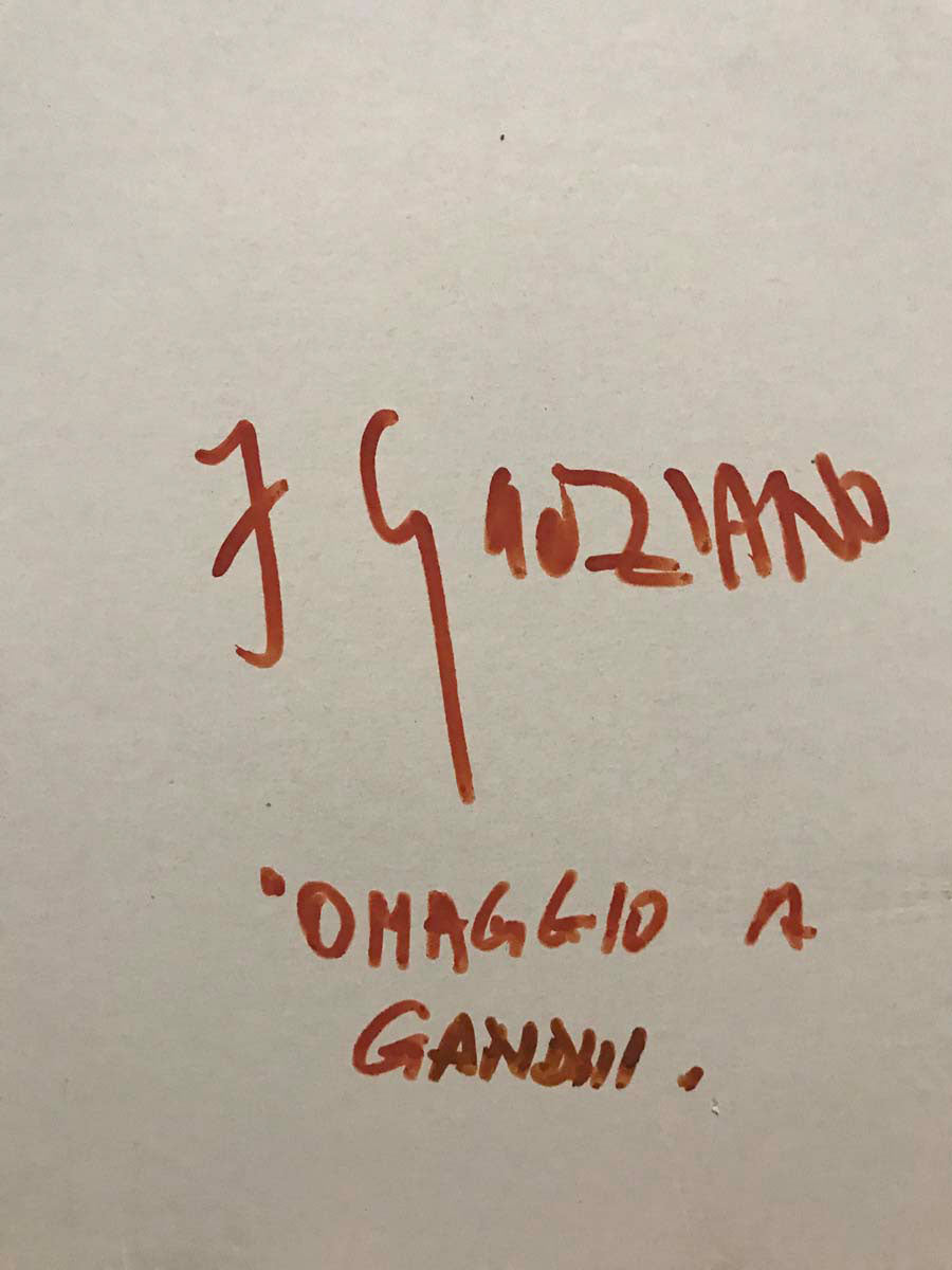 Fernando Graziano - Omaggio a Gandhi