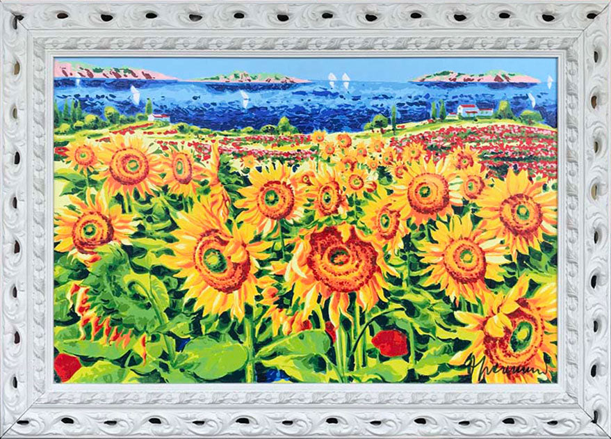 Athos Faccincani - Aria tra i girasoli