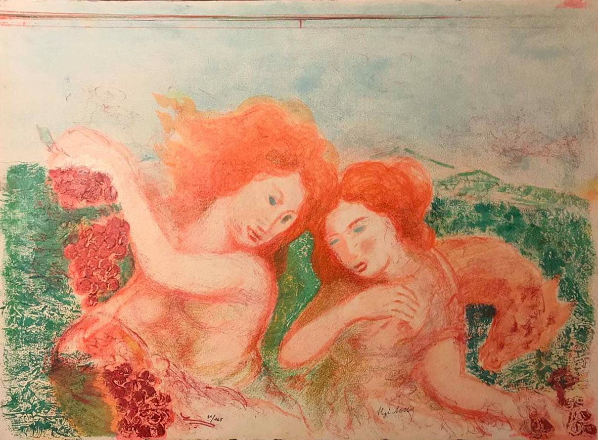 Aligi Sassu - Le Menadi