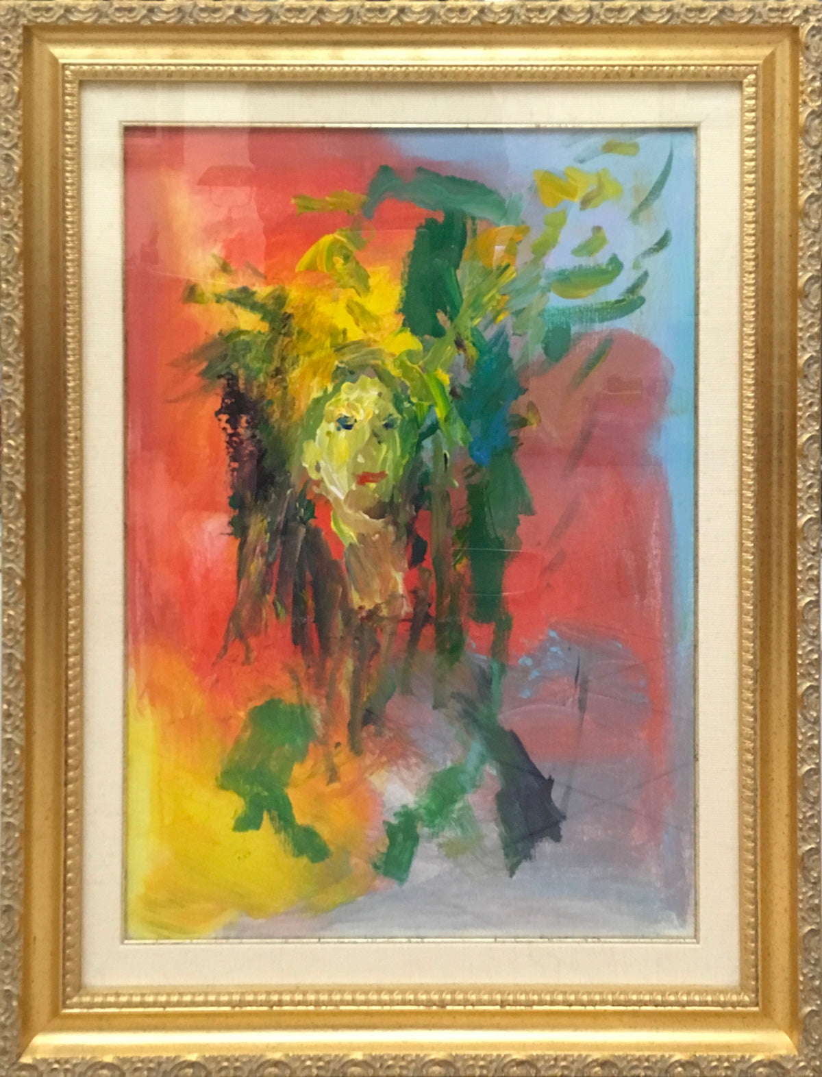 Ernesto Treccani - Figura in rosso