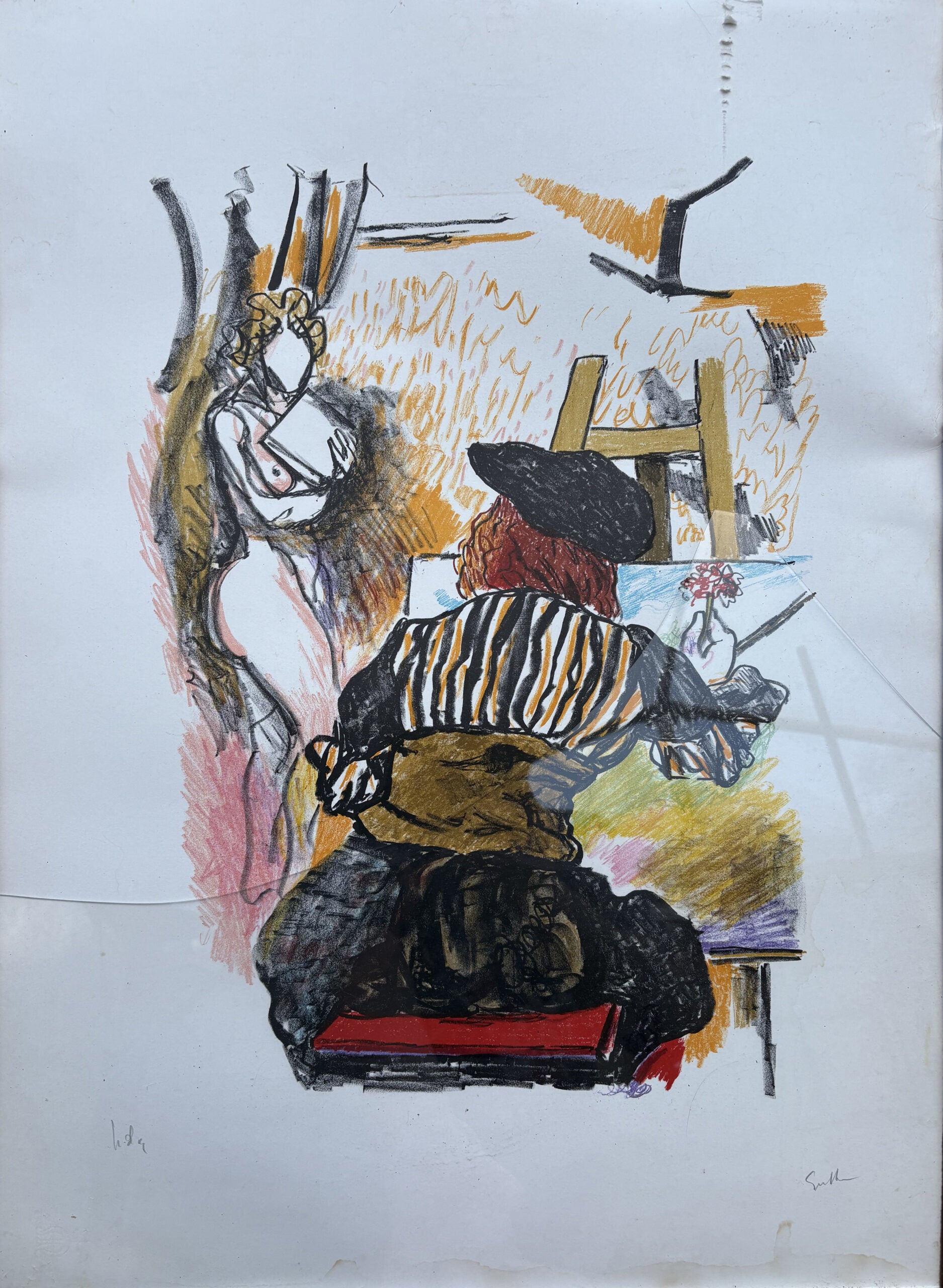 Renato Guttuso - Omaggio a Jean Vermeer