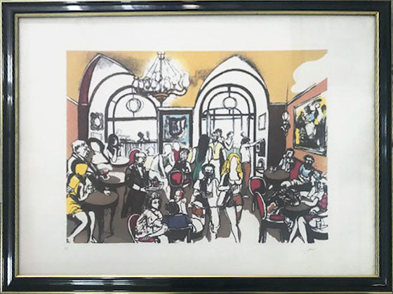 Renato Guttuso - Caffè Greco
