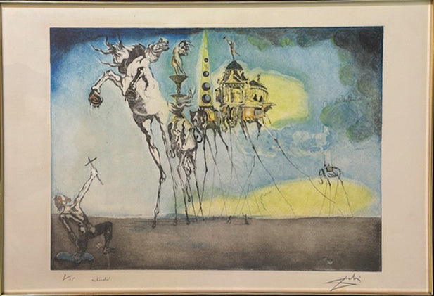Salvador Dalí - La tentazione di Sant'Antonio