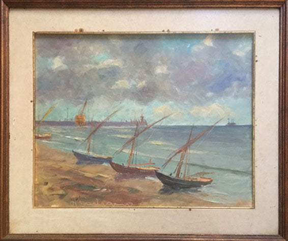 Antonio D'Arliano- Senza titolo (barche)