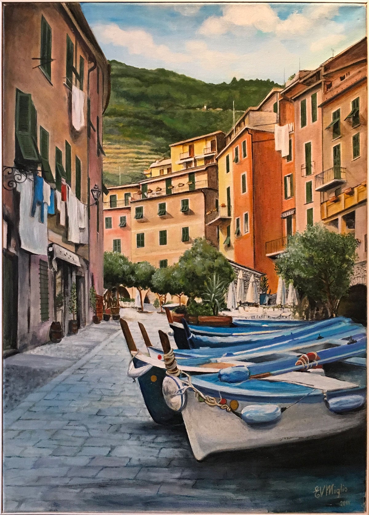 EVMiglio - Boats in Vernazza