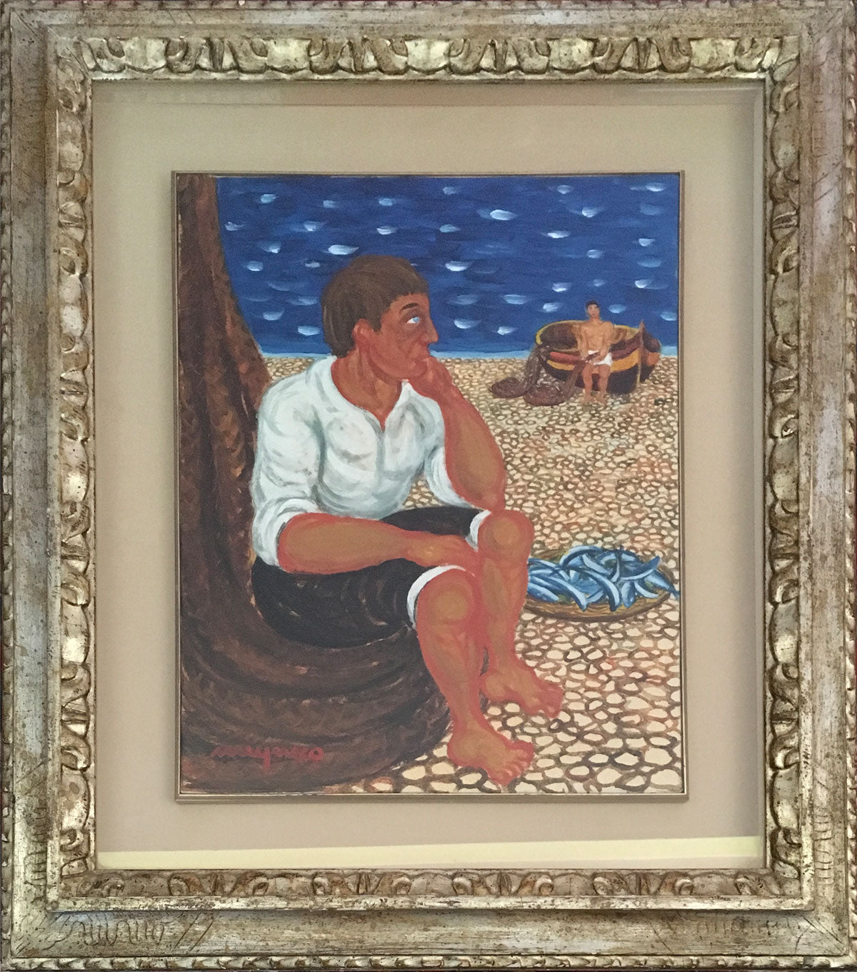 Giuseppe Migneco - Pescatore