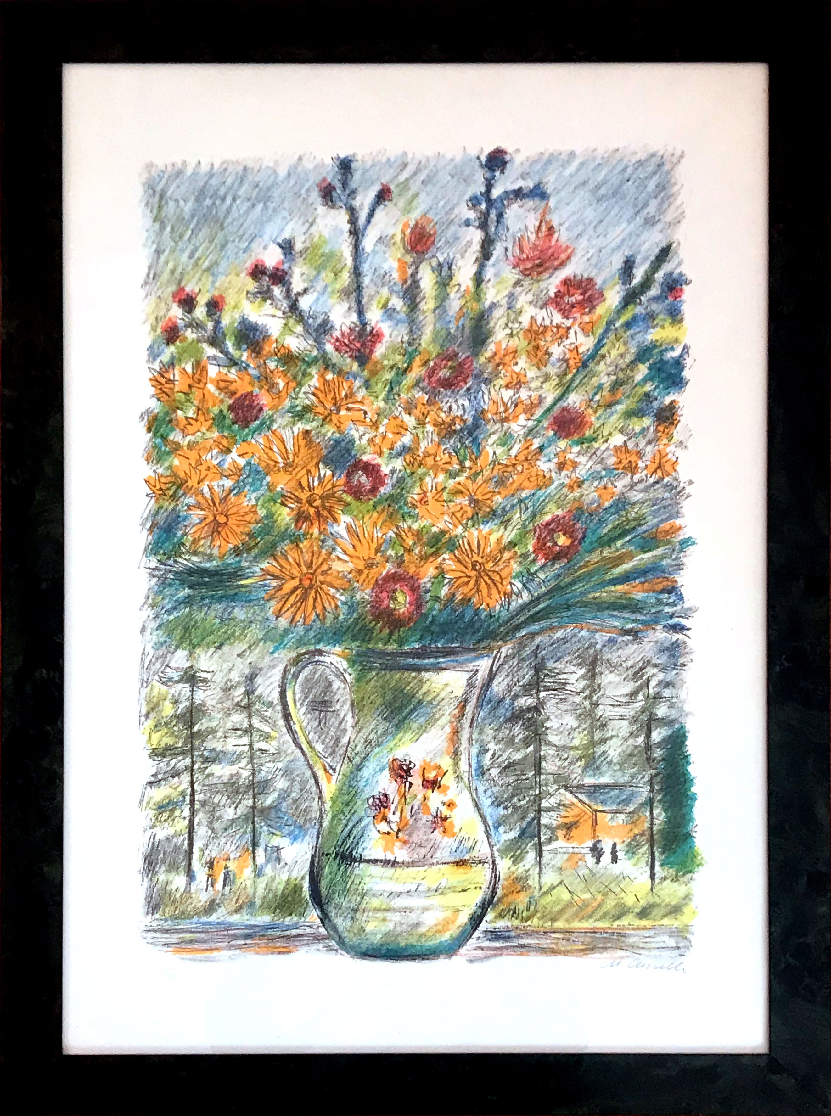 Michele Cascella - Vaso di fiori