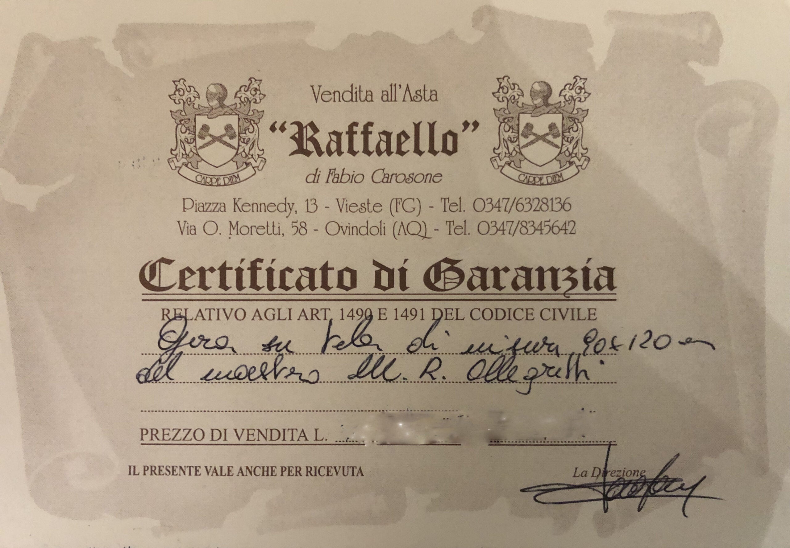 Mario Rosario Allegretti - Golfo Partenopeo