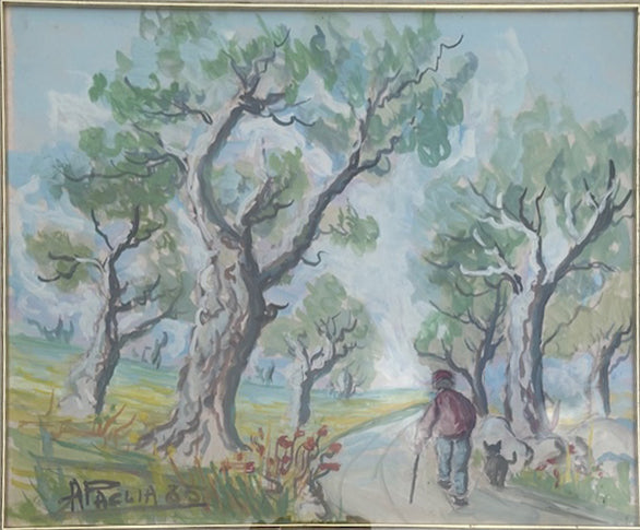 Angiolino Paglia - Senza titolo (bosco)