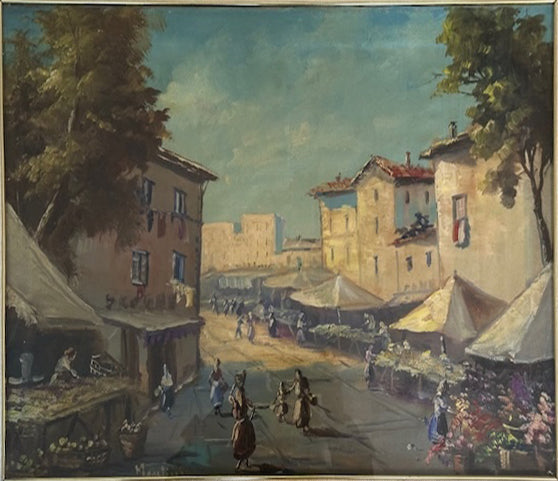Montini -  Senza titolo (mercato)