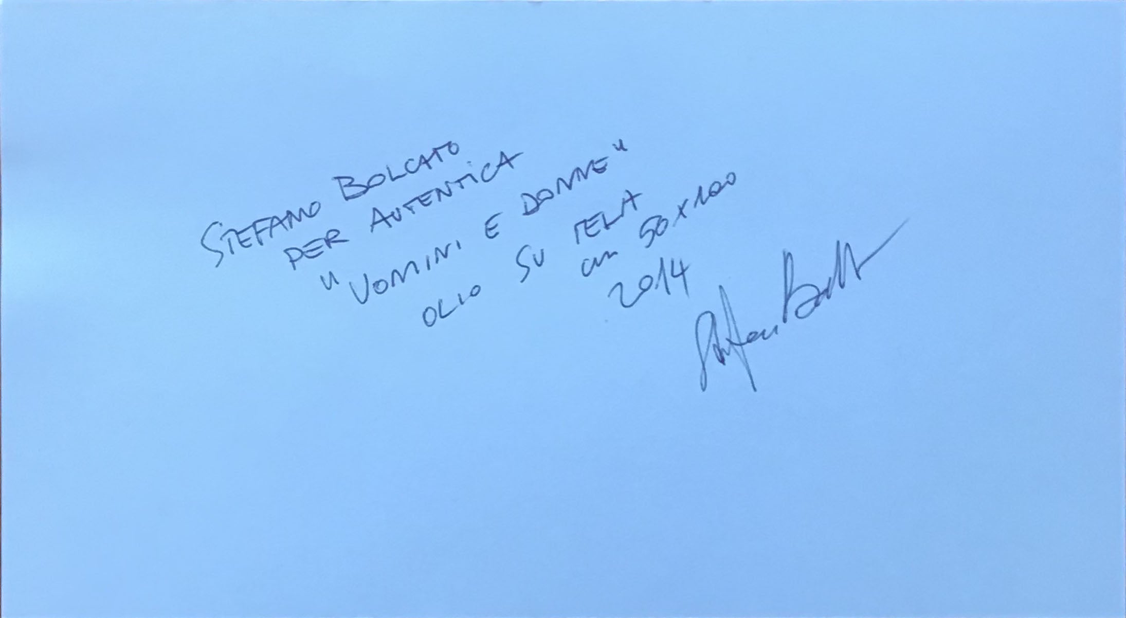 Stefano Bolcato - Hombres y mujeres