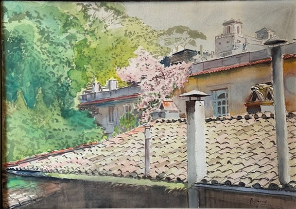 Paolo Marras - Tetti su Via Margutta