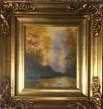 Ettore Marinelli - Paesaggio di montagna