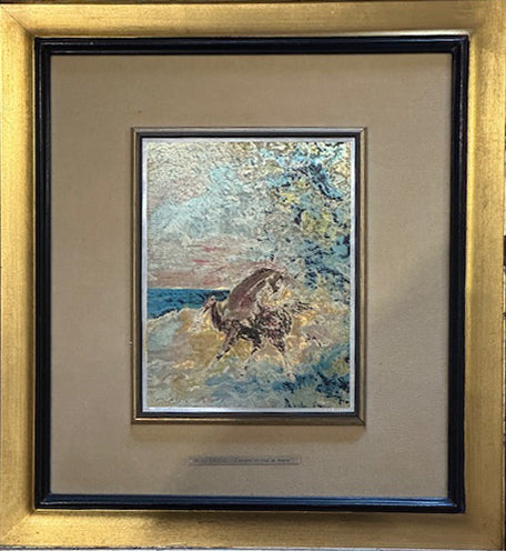 Aligi Sassu - Cavallo in riva al mare