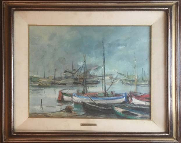 Aurelio Barbalonga - Barche a Porto Recanati