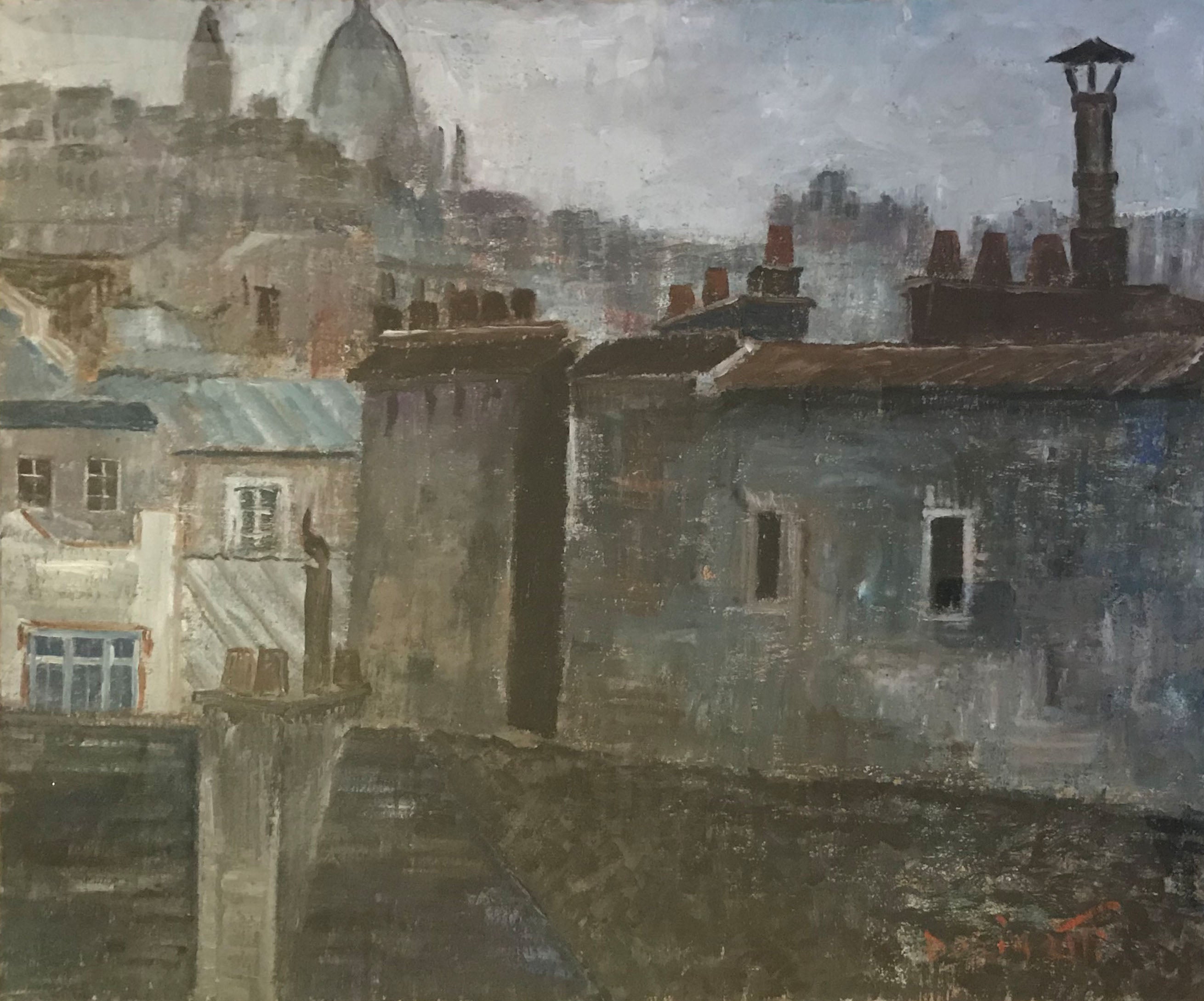 Renato Dorigatti - Tetti di Parigi