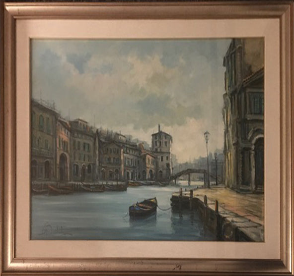Aurelio Barbalonga - Grande veduta veneziana