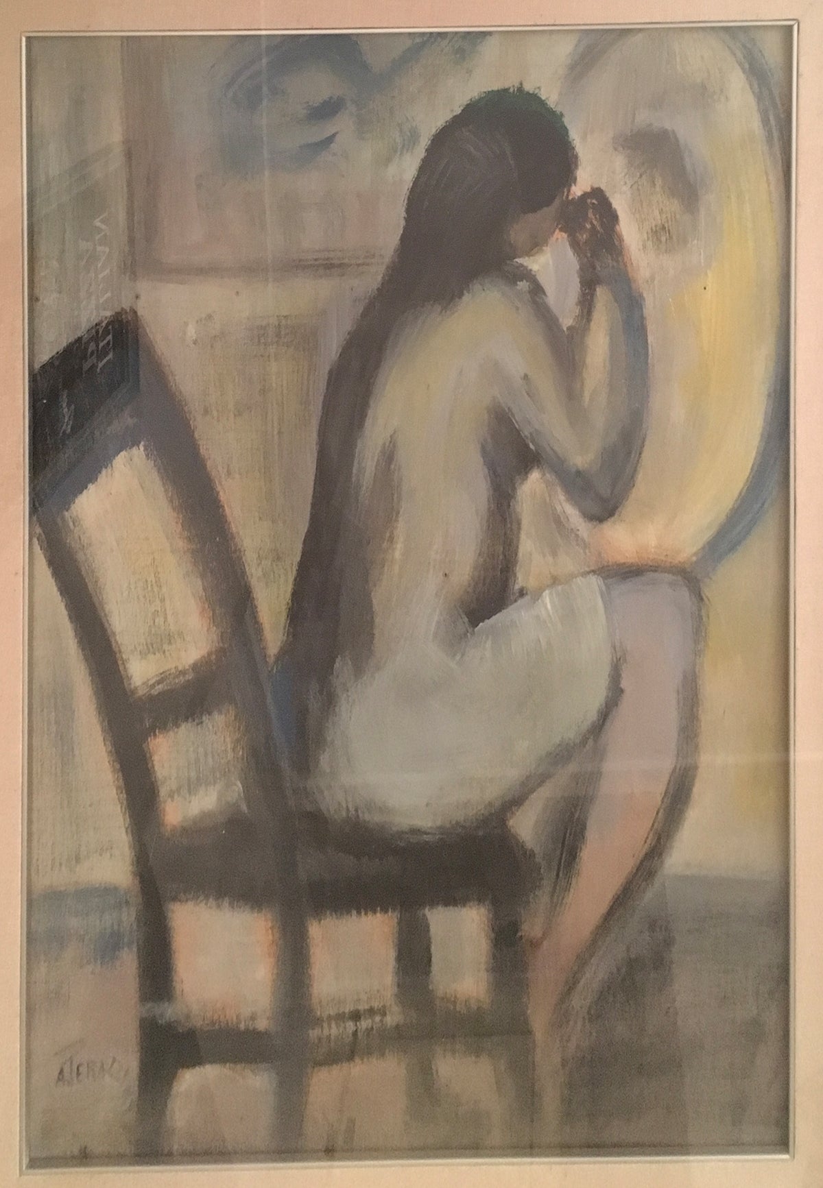 A. Perazzini - Donna allo specchio