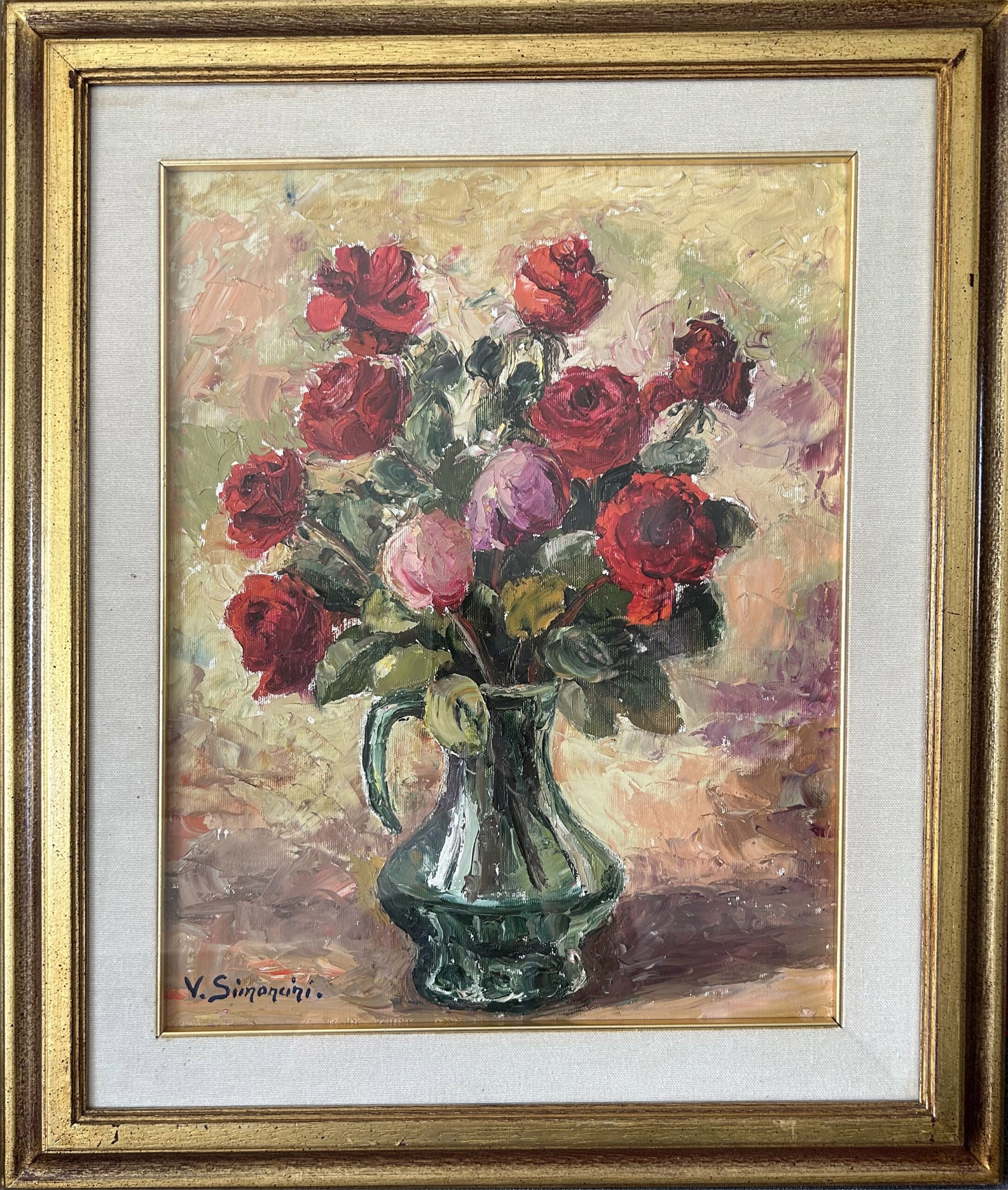 V. Simoncini - Vaso di fiori