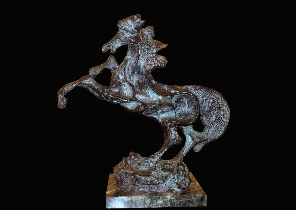 Aligi Sassu - Caballo Aireado