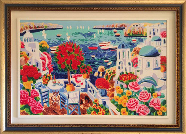 Athos Faccincani - Un soffio di luce mi porta il profumo di Santorini