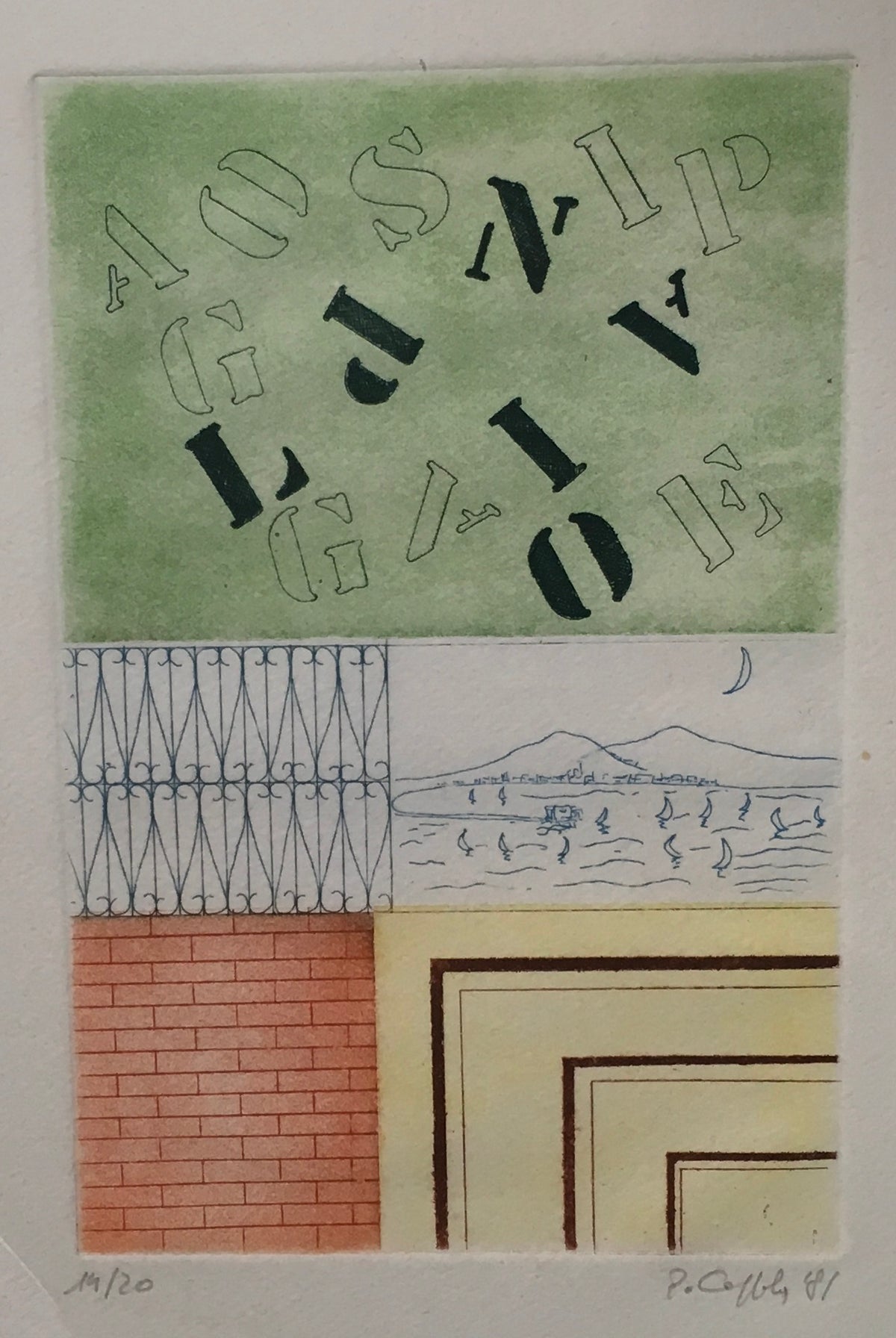 Collezione 5 grafiche vendita in Blocco