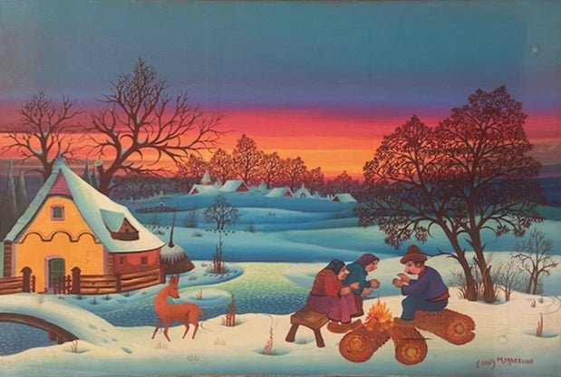 Mario Mazzone - Paesaggio invernale