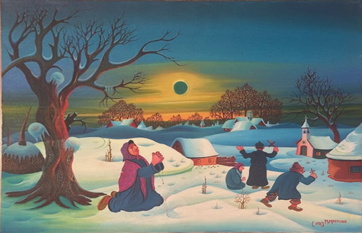 Mario Mazzone - Paesaggio invernale