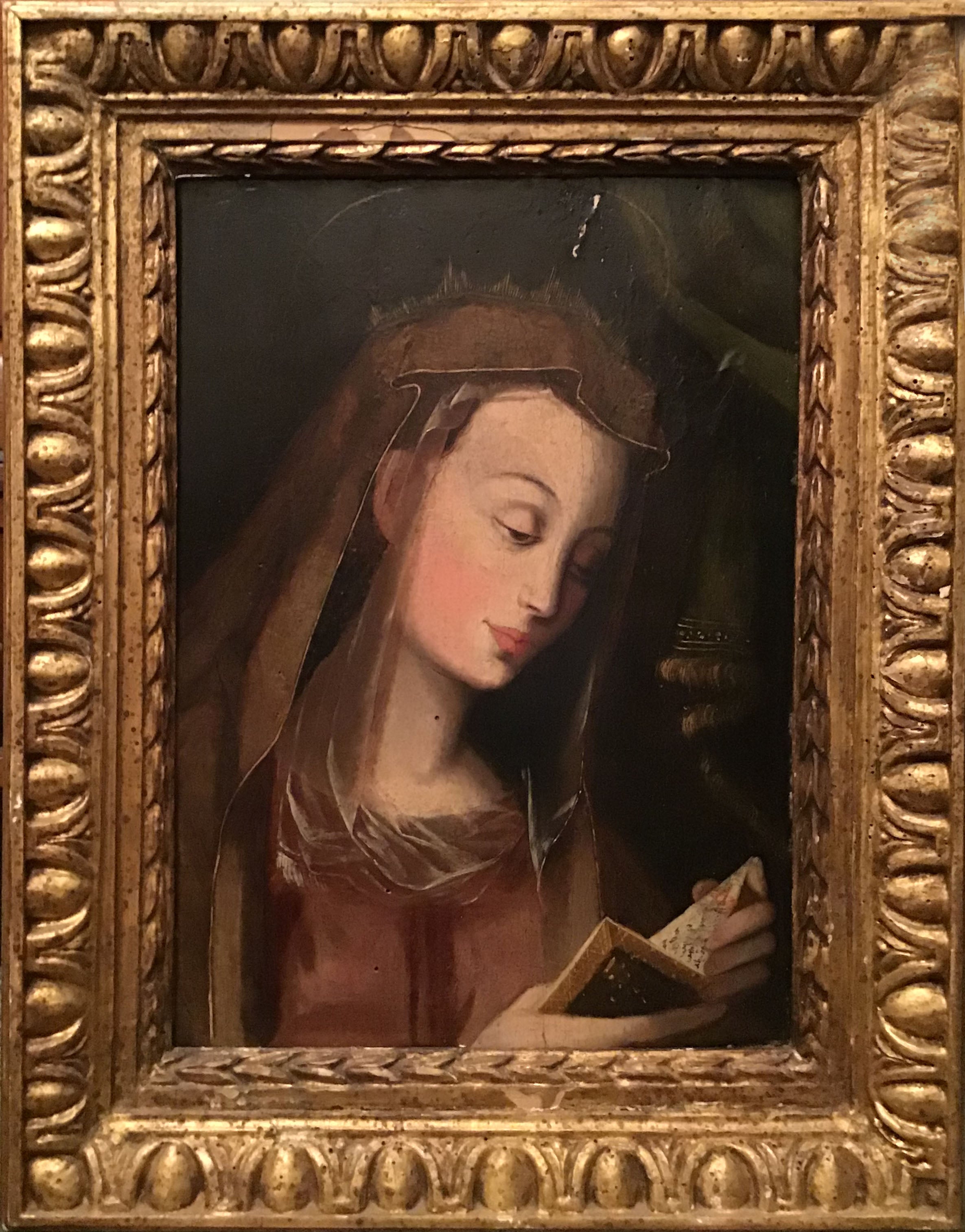 Artista sconosciuto - Figura di santa