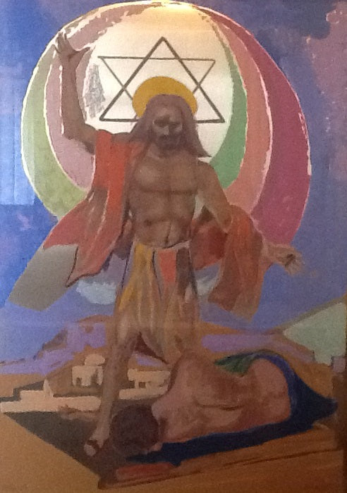 Ugo Attardi - Jesus and the Adulteress