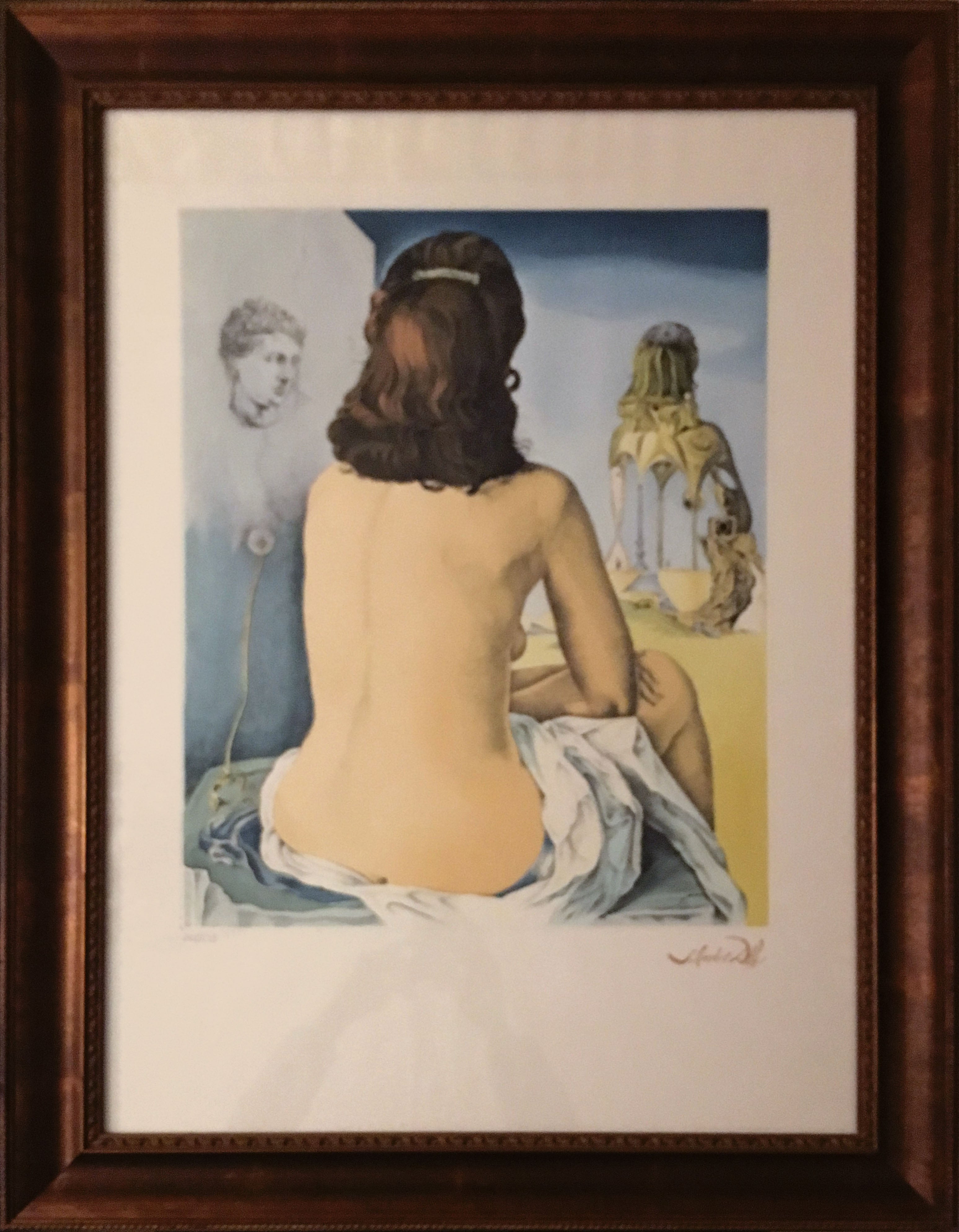 Salvador Dalì - Ma femme nue regardant son propre corps.....