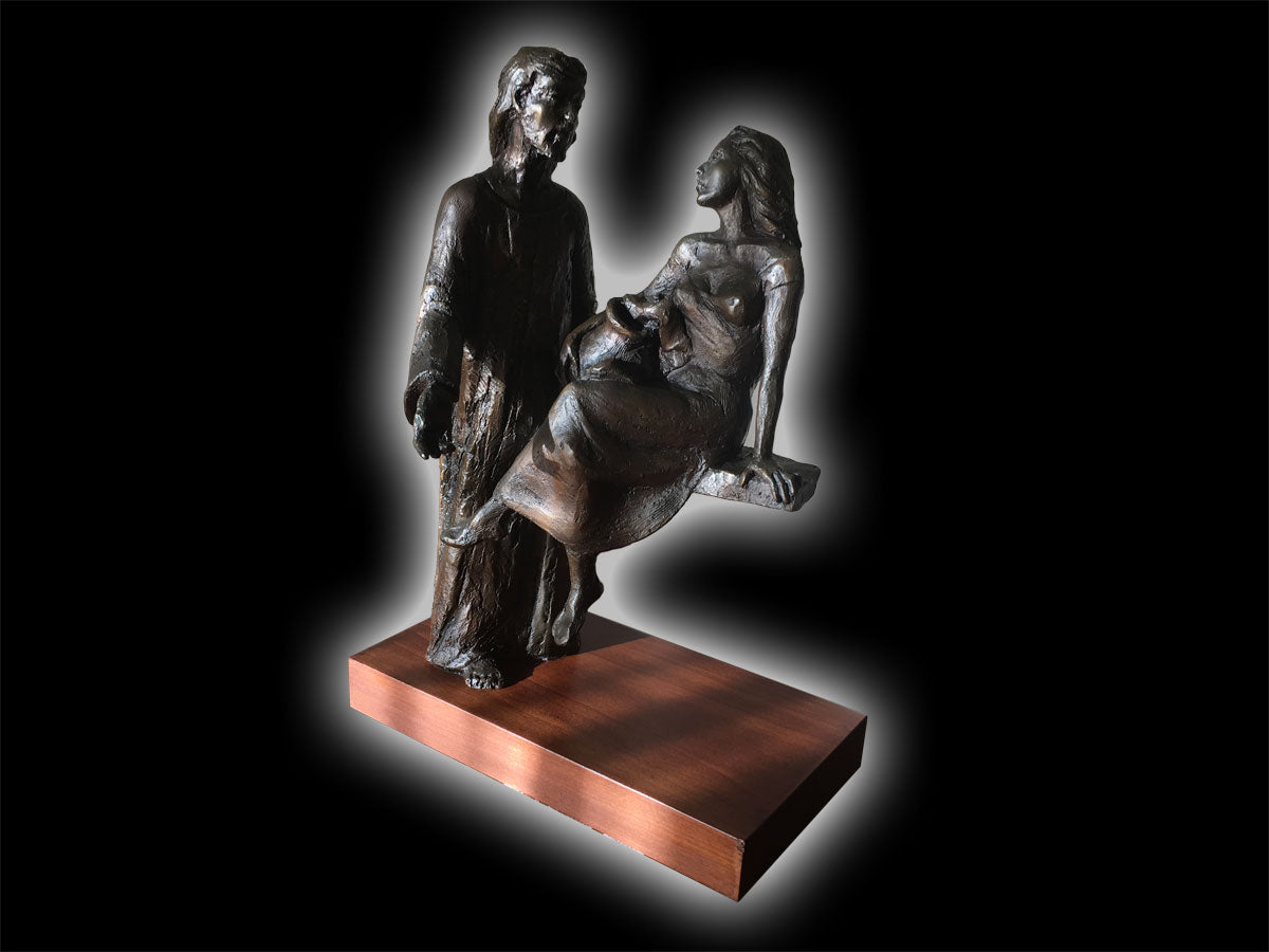 Leonardo Lucchi - Cristo e la samaritana