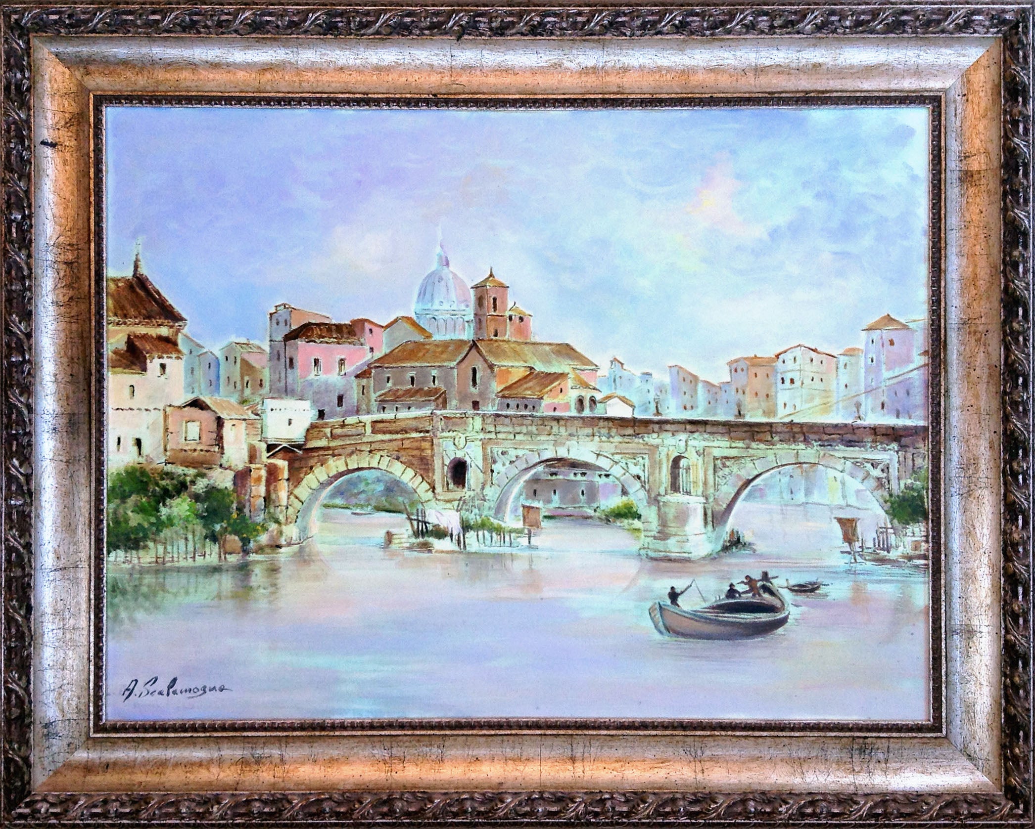 Antonio Scalamogna - Roma scomparsa - Ponterotto