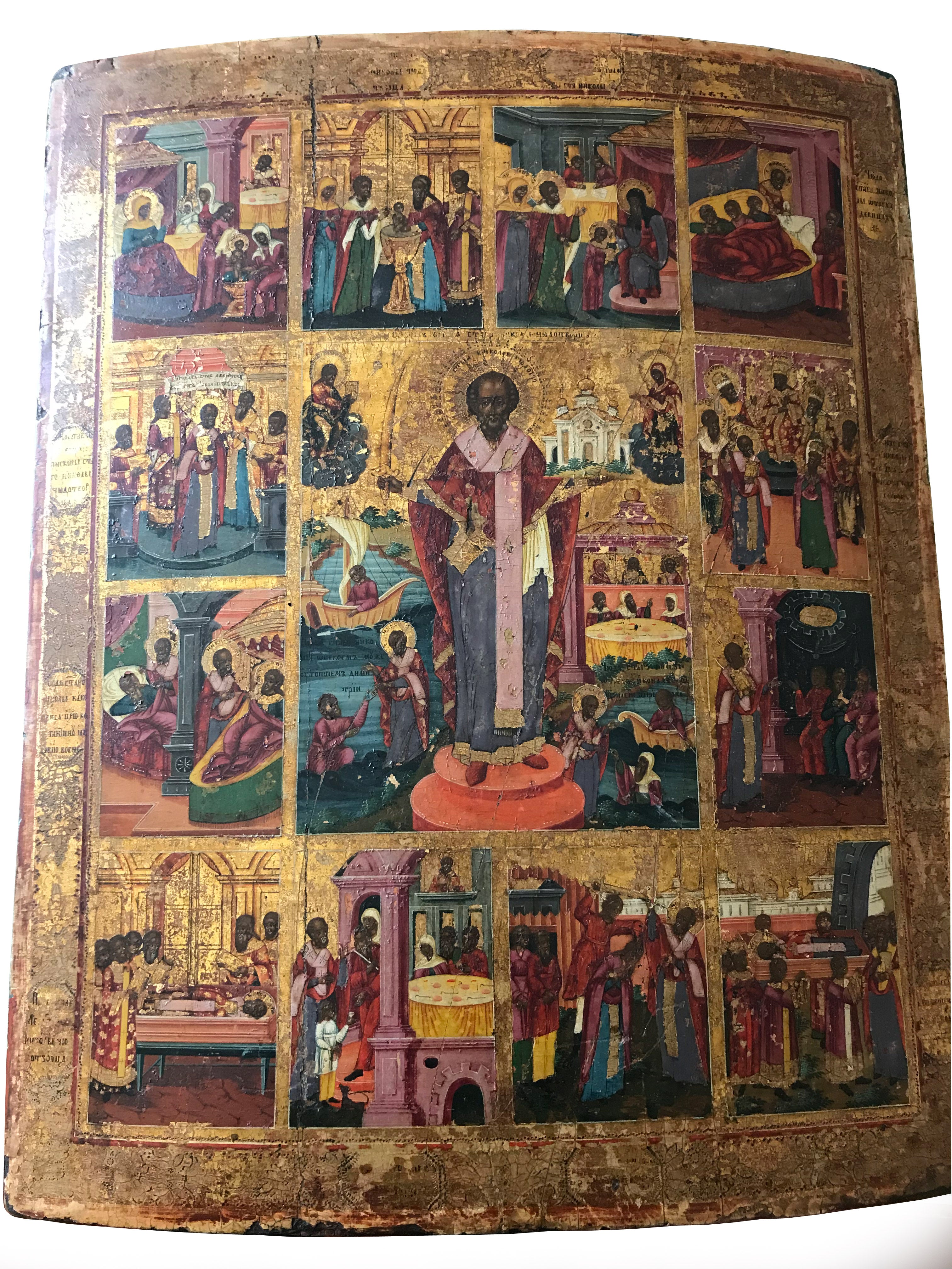 Artista sconosciuto - San Nicola e storie di San Nicola