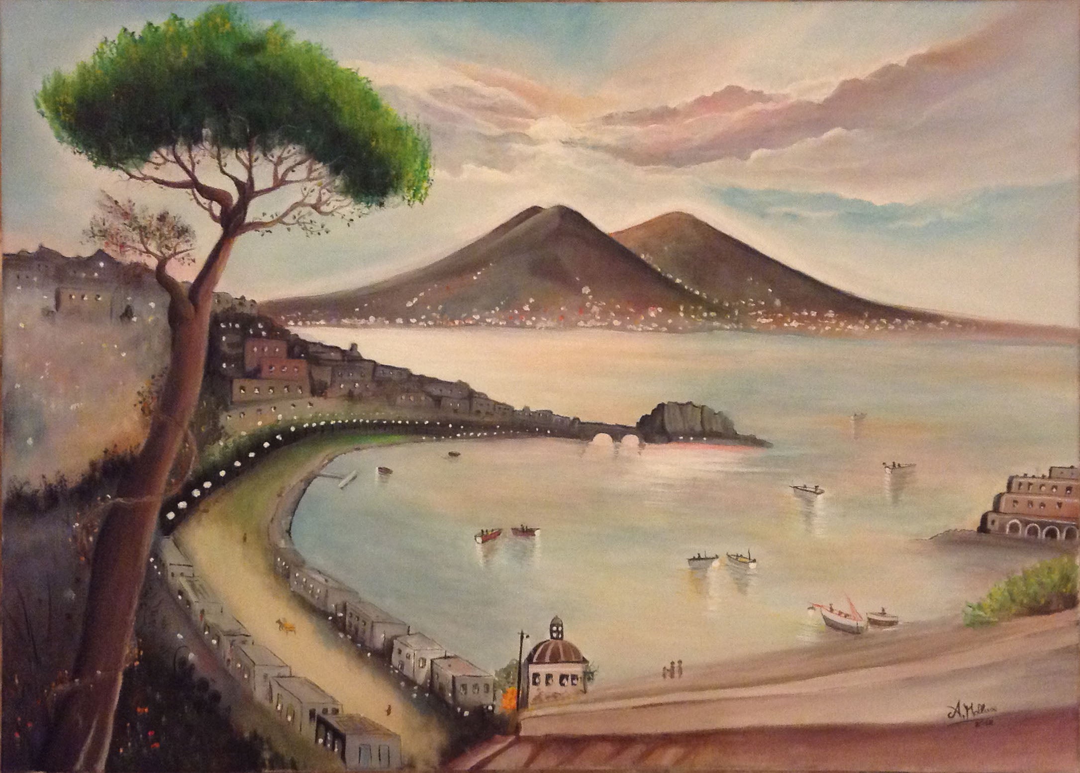 Angela Molluso - Golfo di Napoli